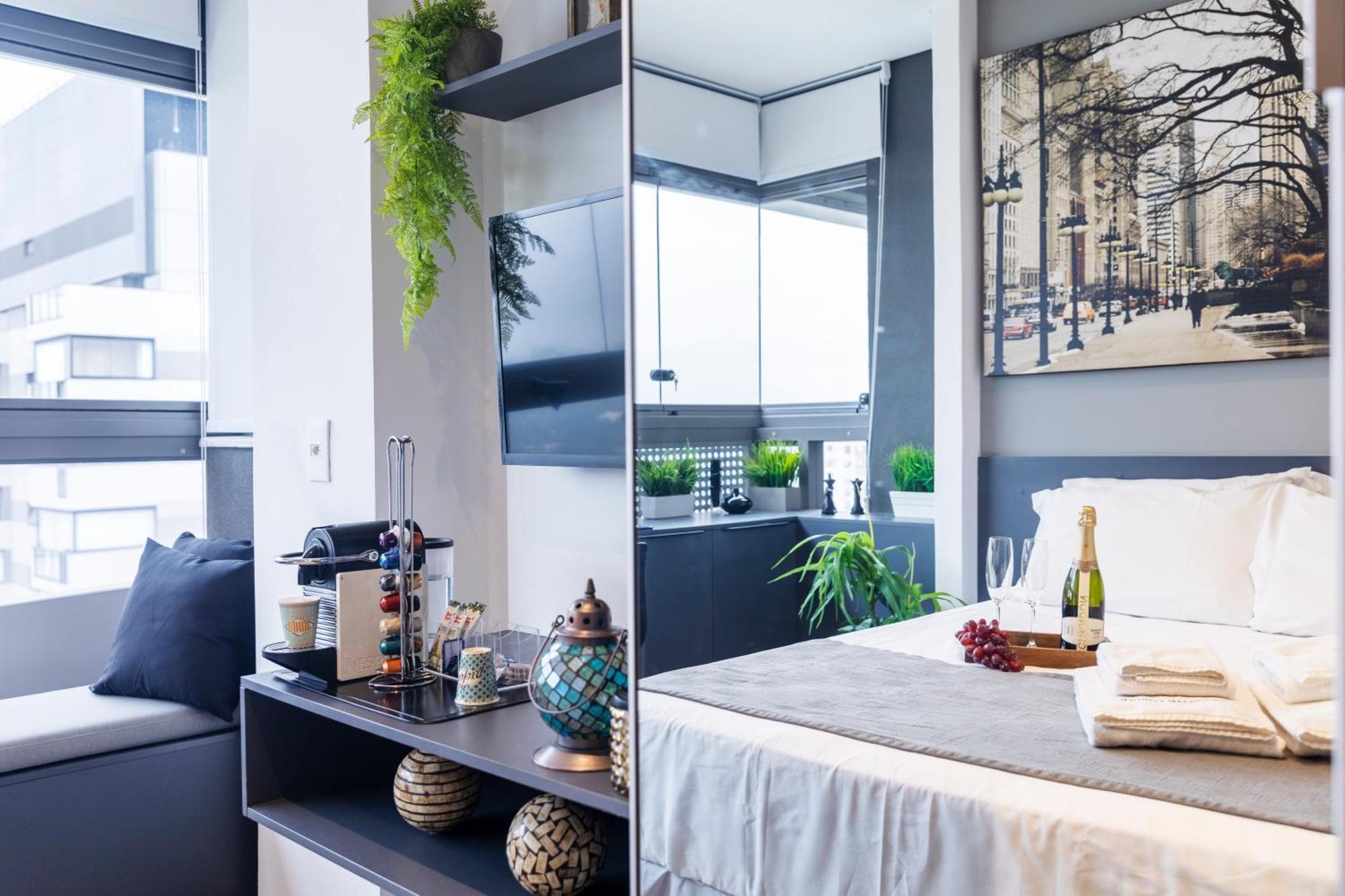 Estudios Modernos Na Oscar Freire - Pinheiros Apartment Sao Paulo
