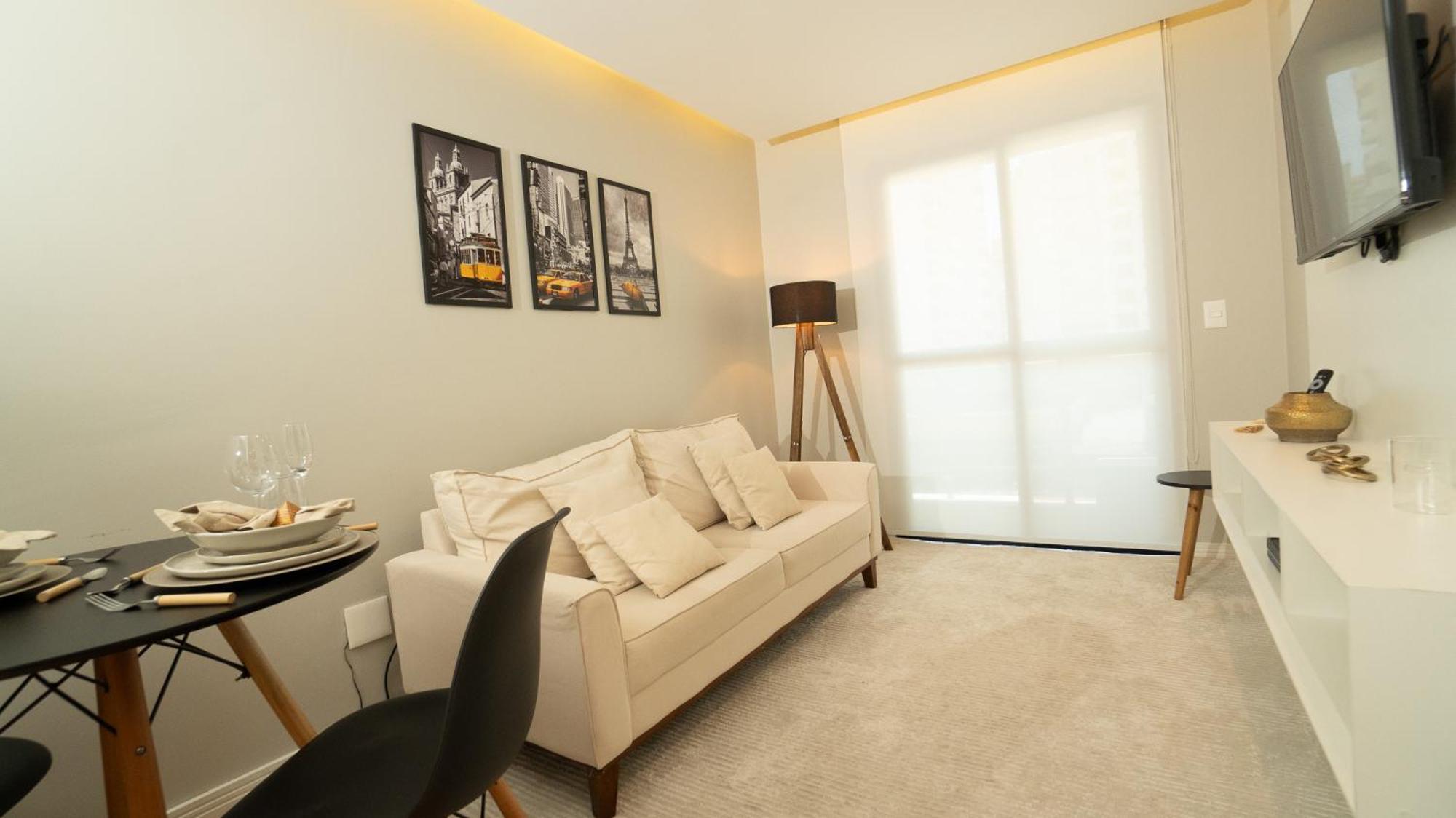 Aparthotel Flat Jardim Paulista Ii - Sp - Proximo Da Av Paulista E Ao Lado Do Shopping Pamplona *