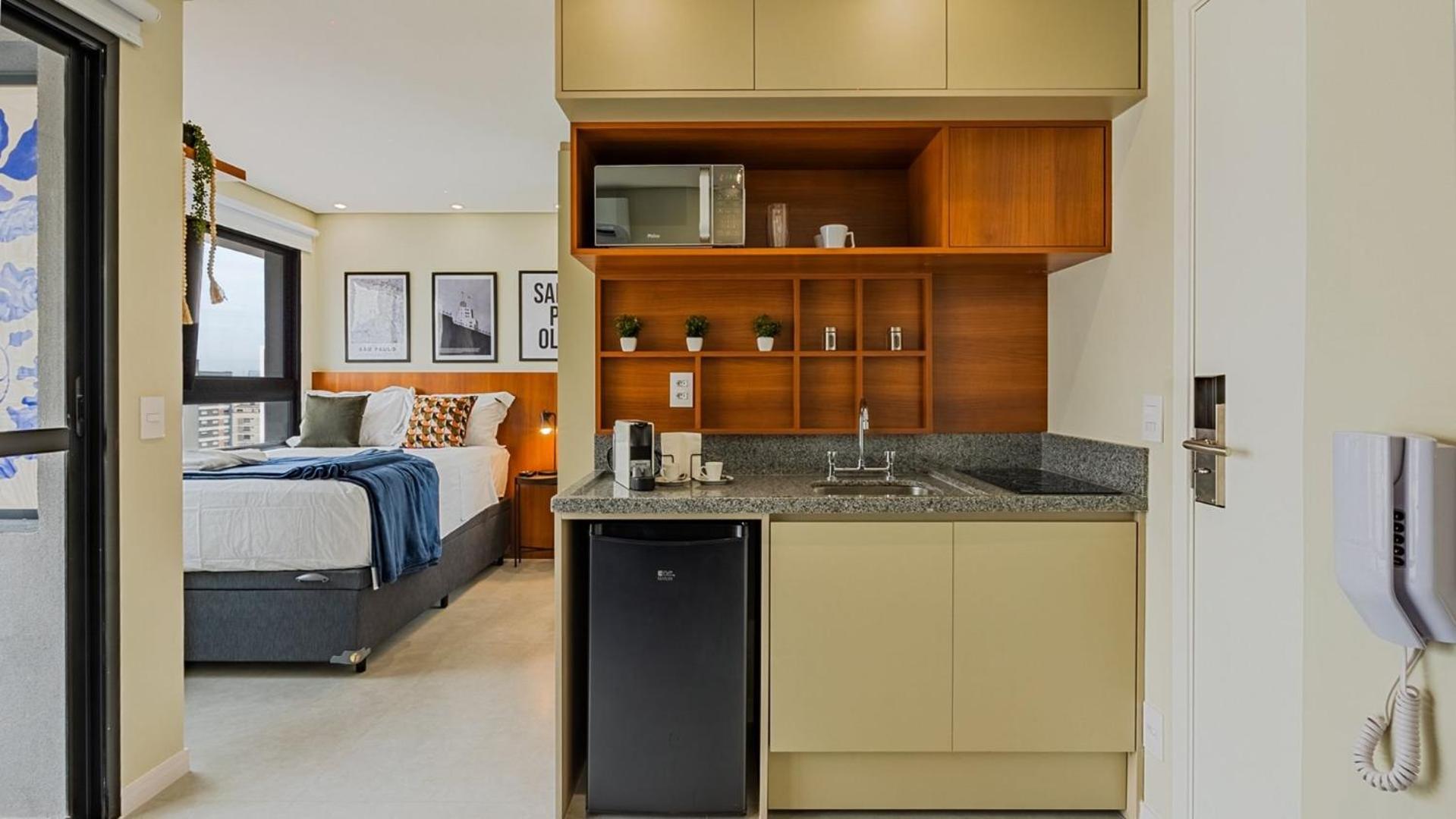 Apartment Studio Em Pinheiros Ao Lado Do Metro Oscar Freire *