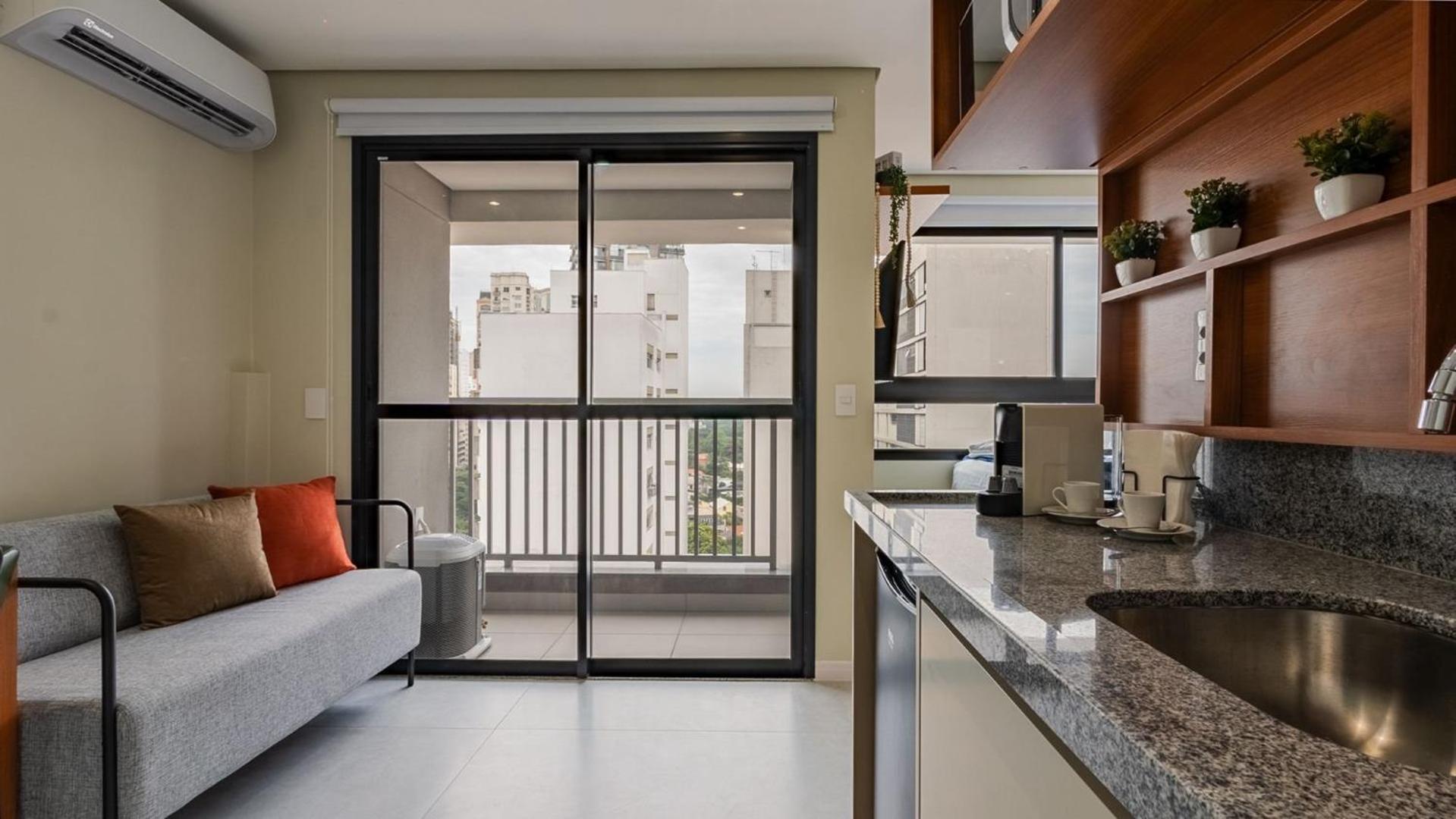 Apartment Studio Em Pinheiros Ao Lado Do Metro Oscar Freire *