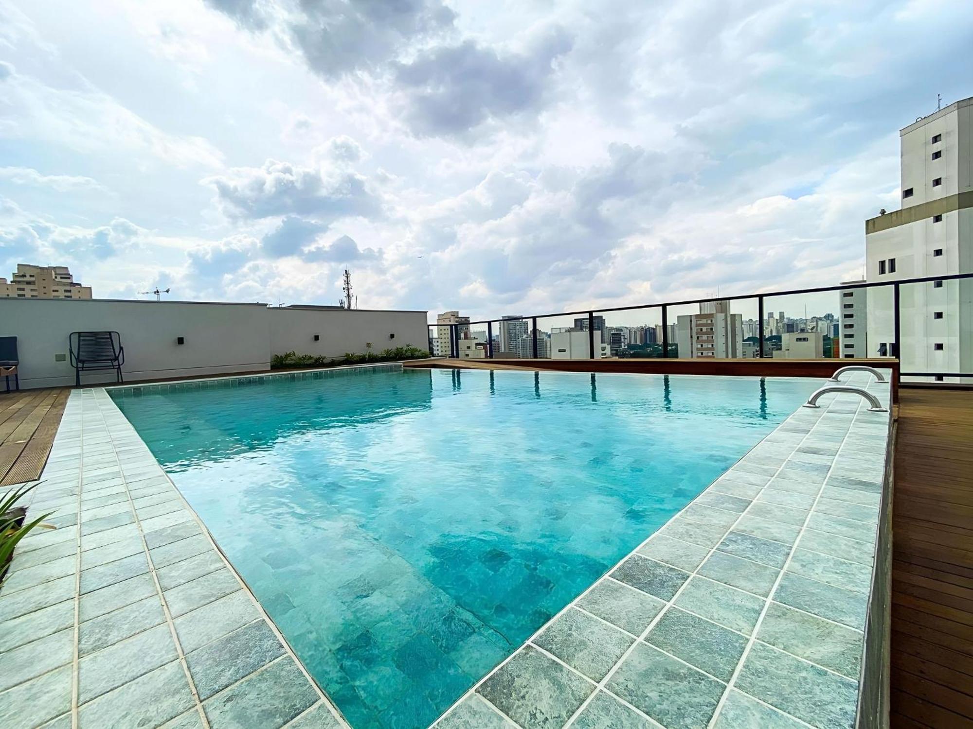Apartment Amplo Com A/c E Piscina No Terraco Sao Paulo