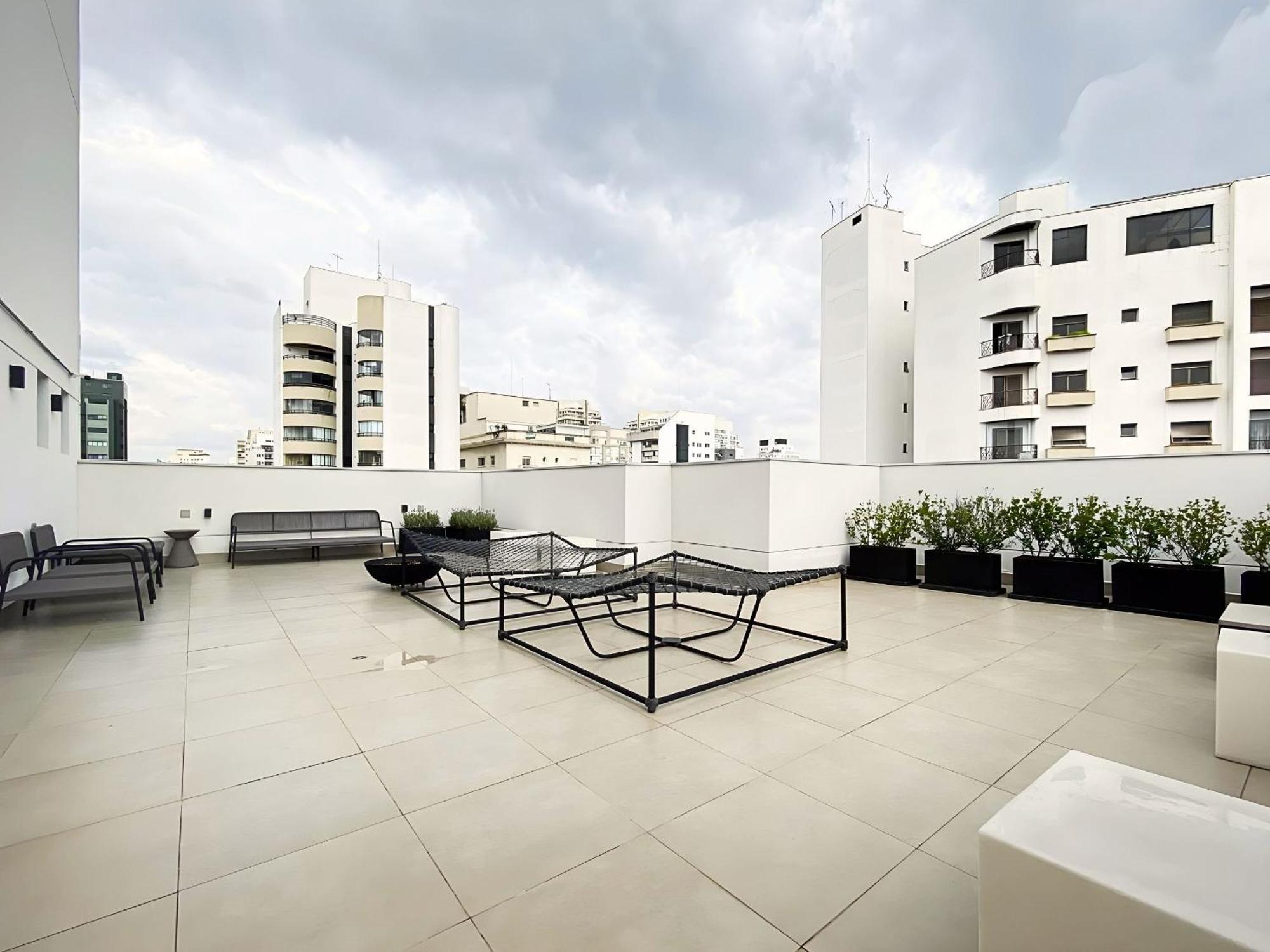 Amplo Com A/c E Piscina No Terraco Apartment Sao Paulo