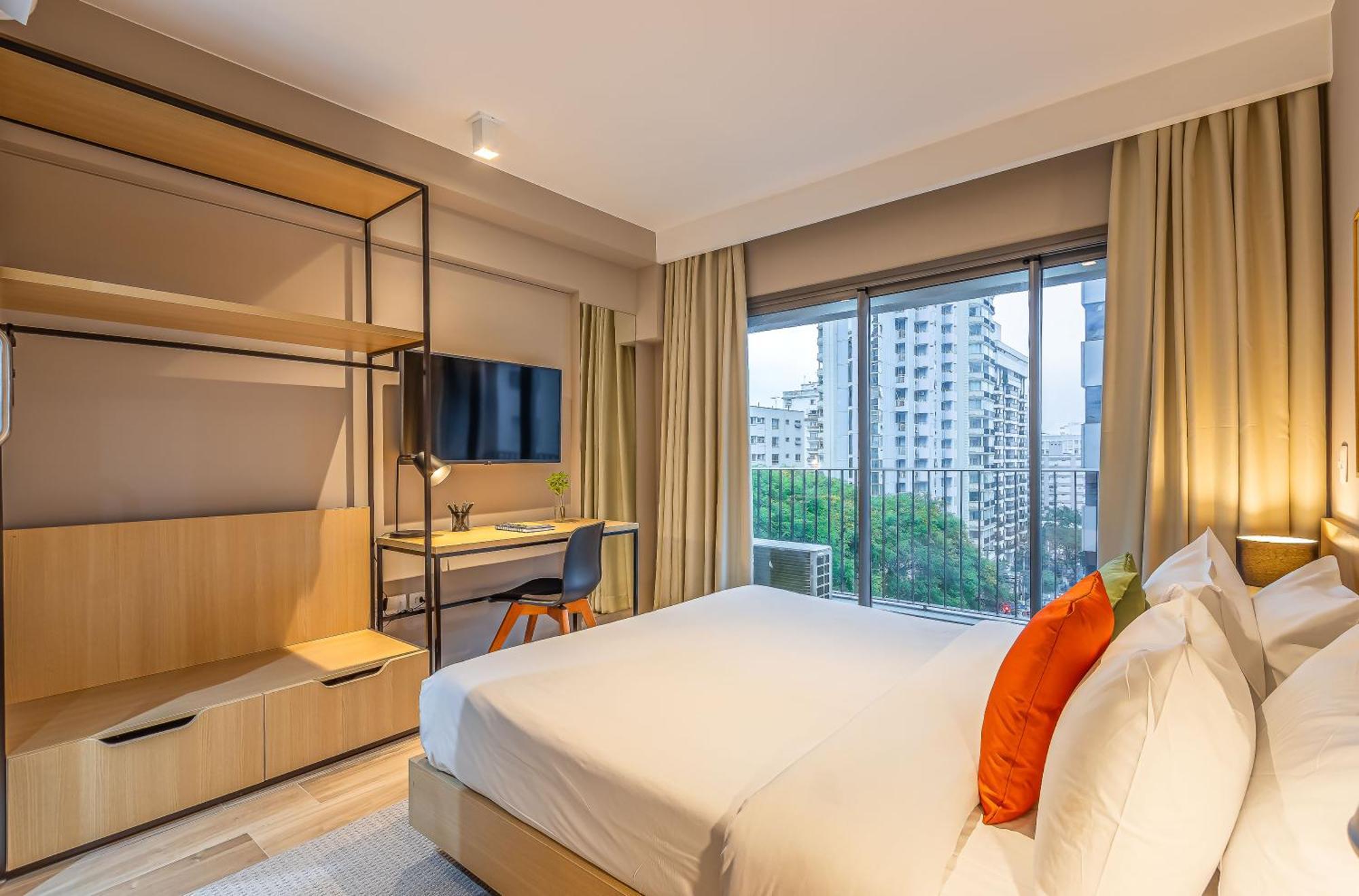 Apartment Novos Proximos Ao Masp E A Metros Da Estacao Consolacao E Avenida Paulista - Next Haddock