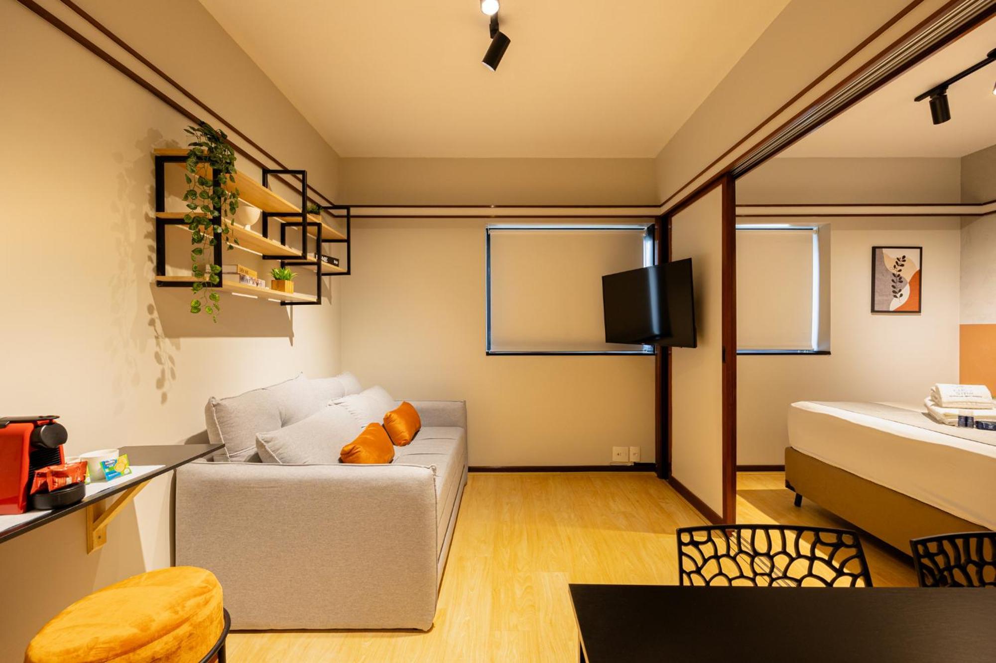 Easy Star - Flat Classico No Coracao Do Jardim Paulista - Hp01i Apartment Sao Paulo