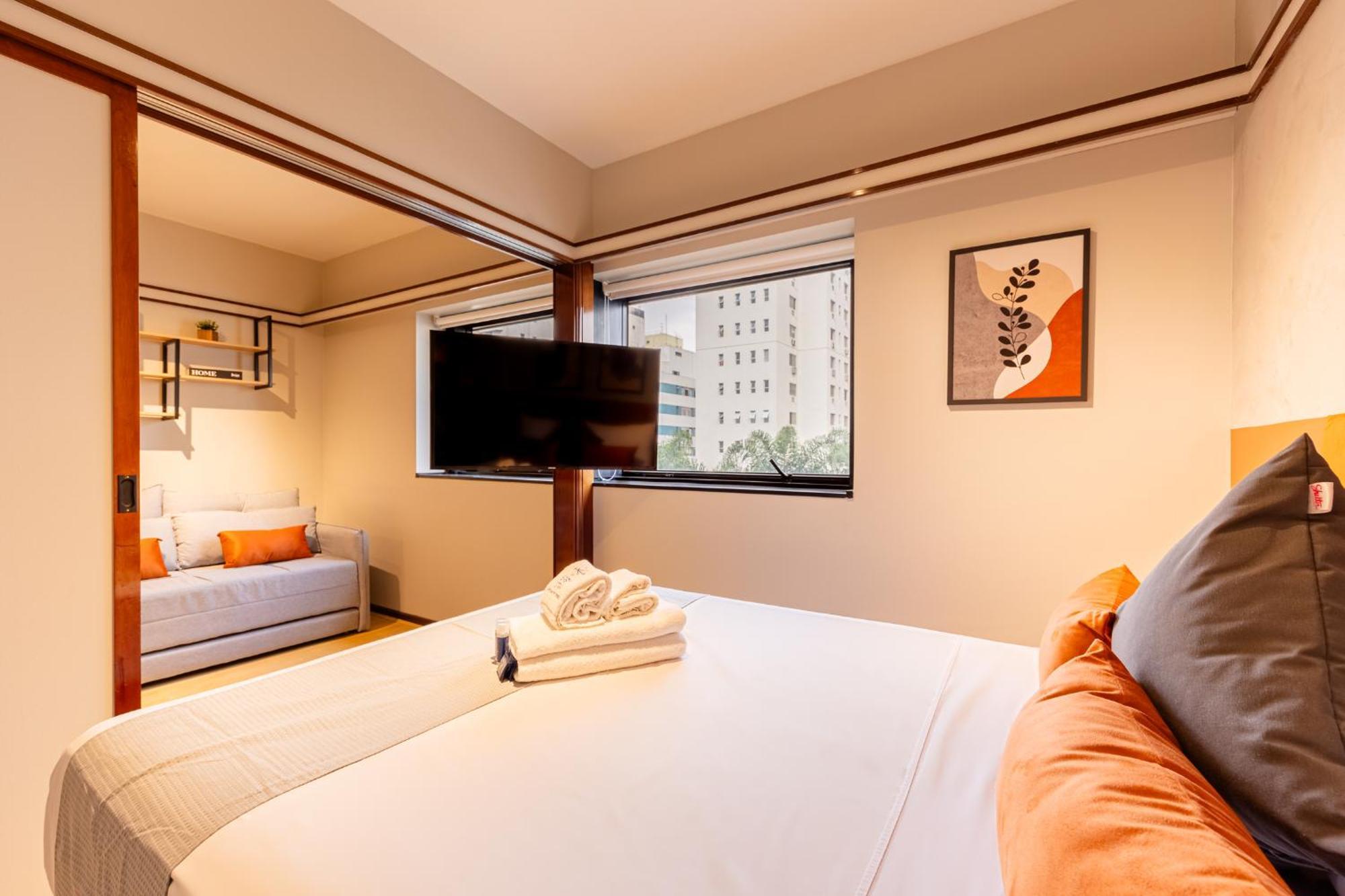 Apartment Easy Star - Flat Classico No Coracao Do Jardim Paulista - Hp01i *