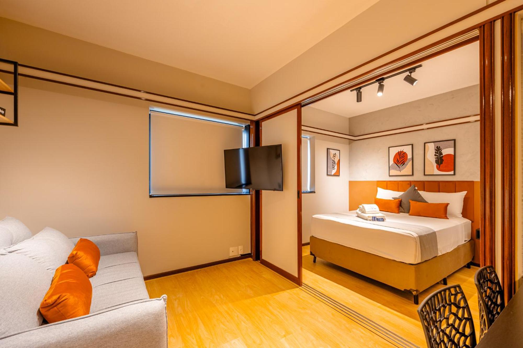 Easy Star - Flat Classico No Coracao Do Jardim Paulista - Hp01i Apartment *