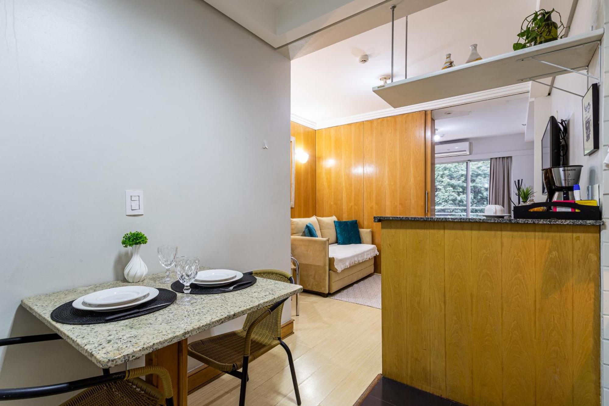 Apartamento Super Comfort Flats L - Allianz Parque - Com Estacionamento *