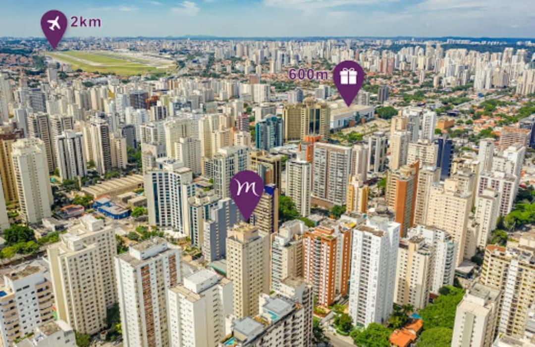 Apartment Em Moema - Flat Executivo Prox Ao Aeroporto E Shopping Ibirapuera