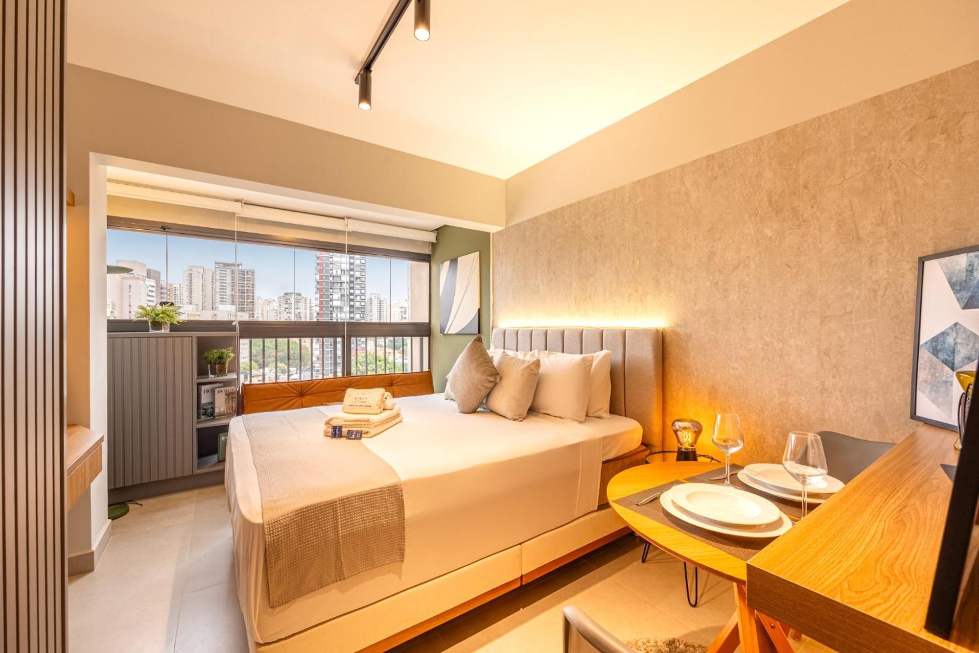 Com Vista Livre Em Perdizes Apartment