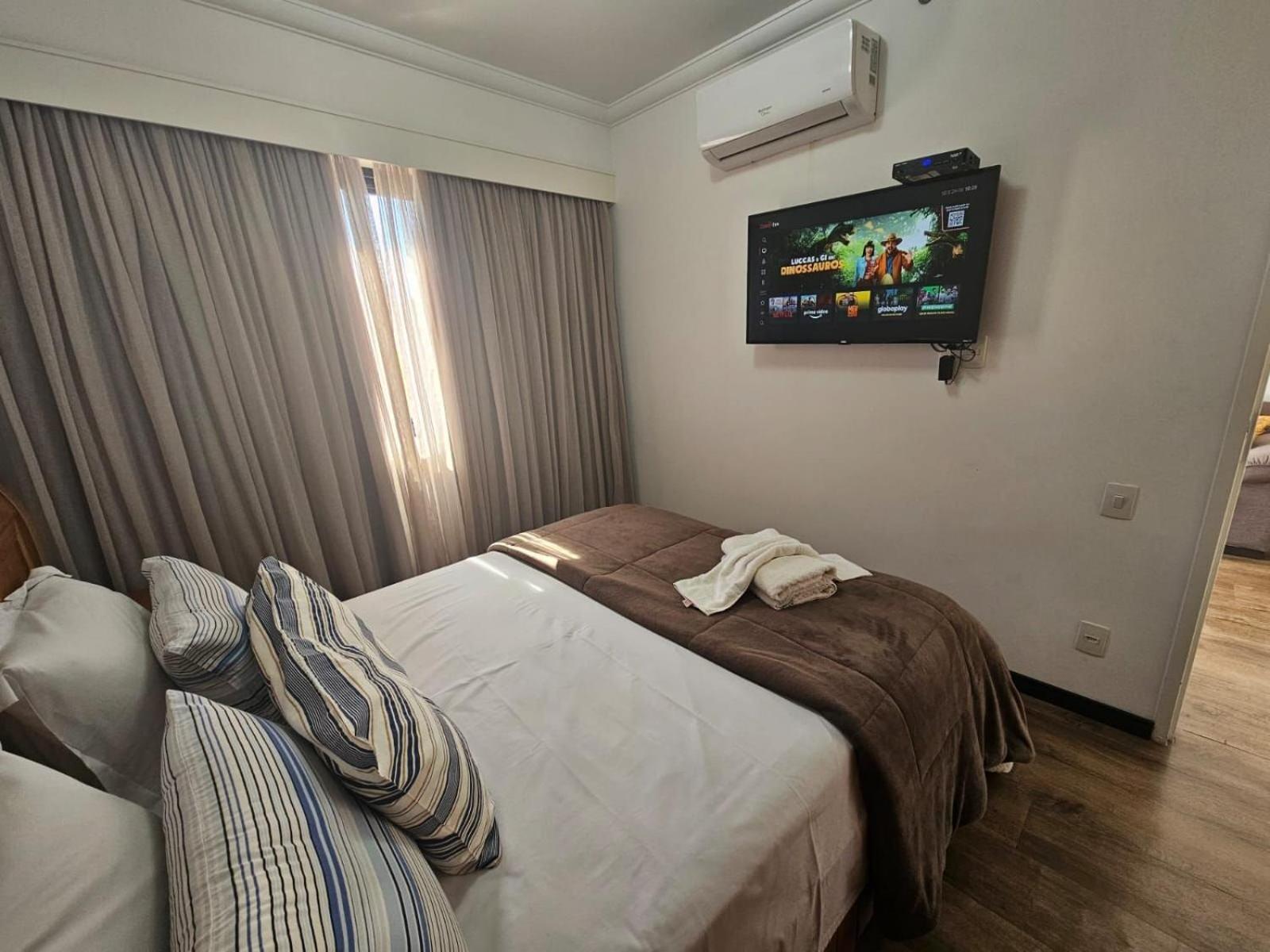Apartamento Flat The Palace Com Sala E Cozinha São Paulo