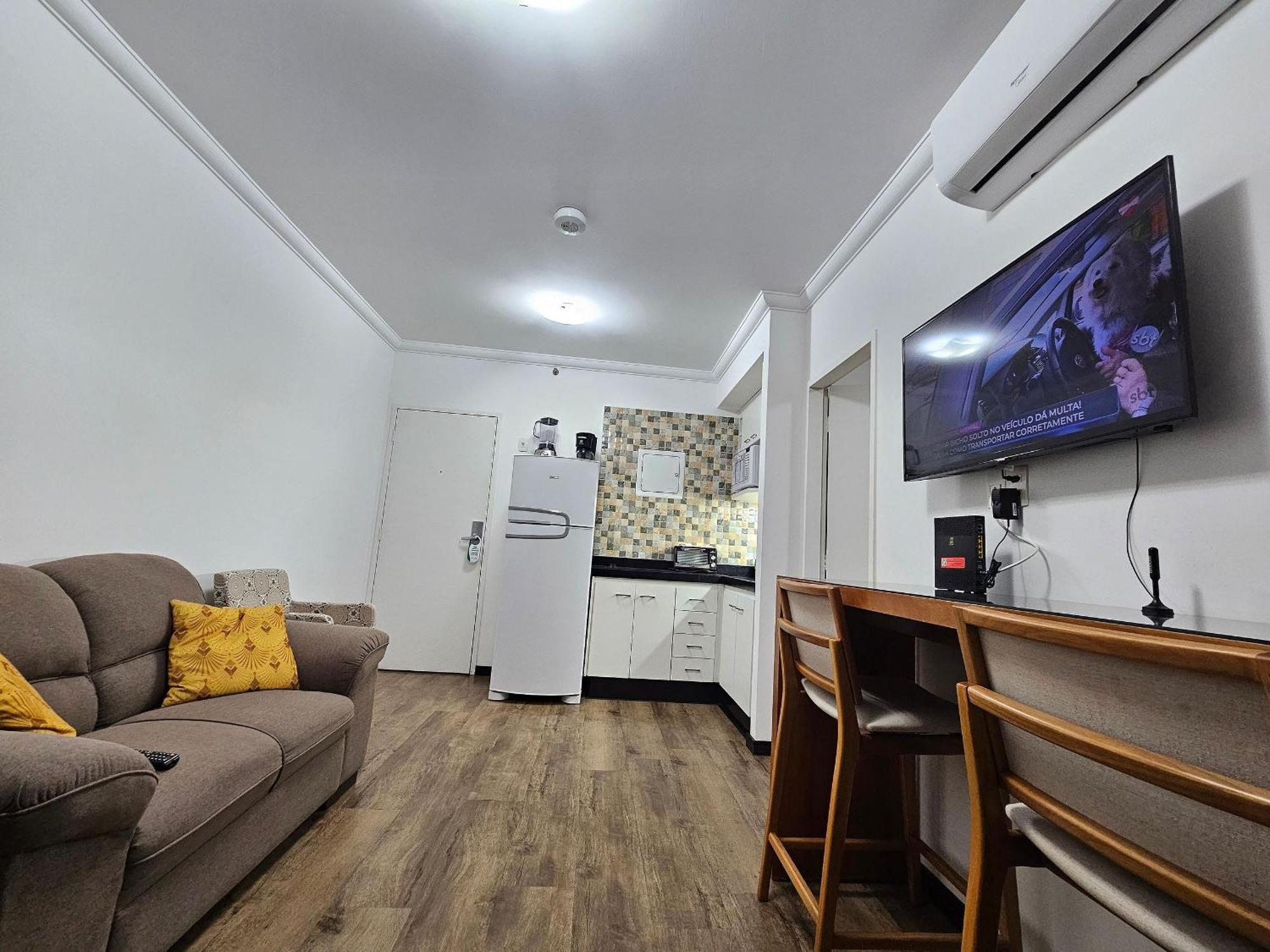 Flat The Palace Com Sala E Cozinha * São Paulo