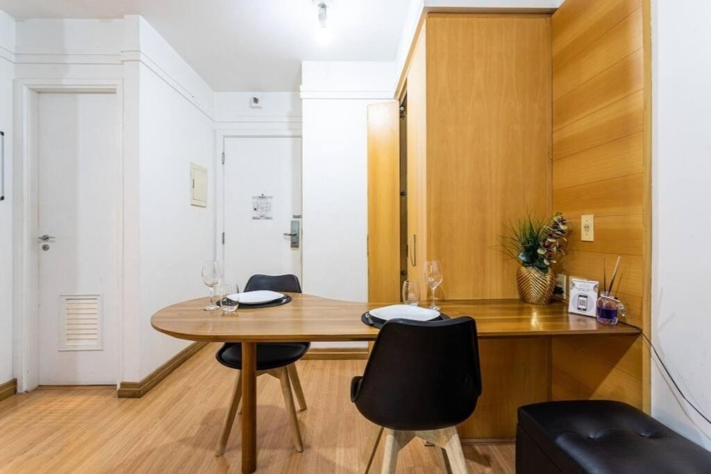 Apartamento Flat In Transamerica Bela Cintra Com Estacionamento *
