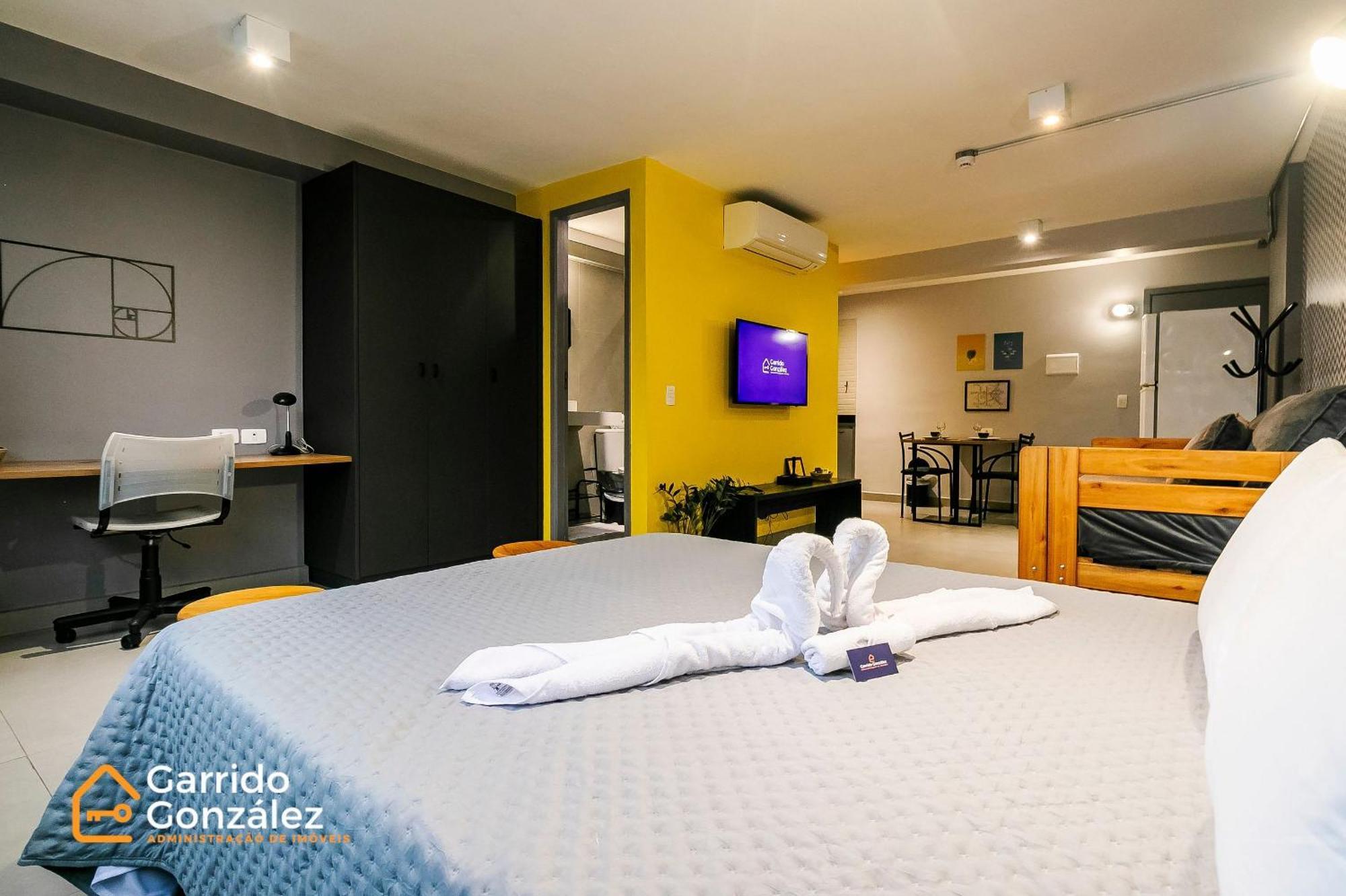Com Vista Sky Sampa - C/ar Apartemen *