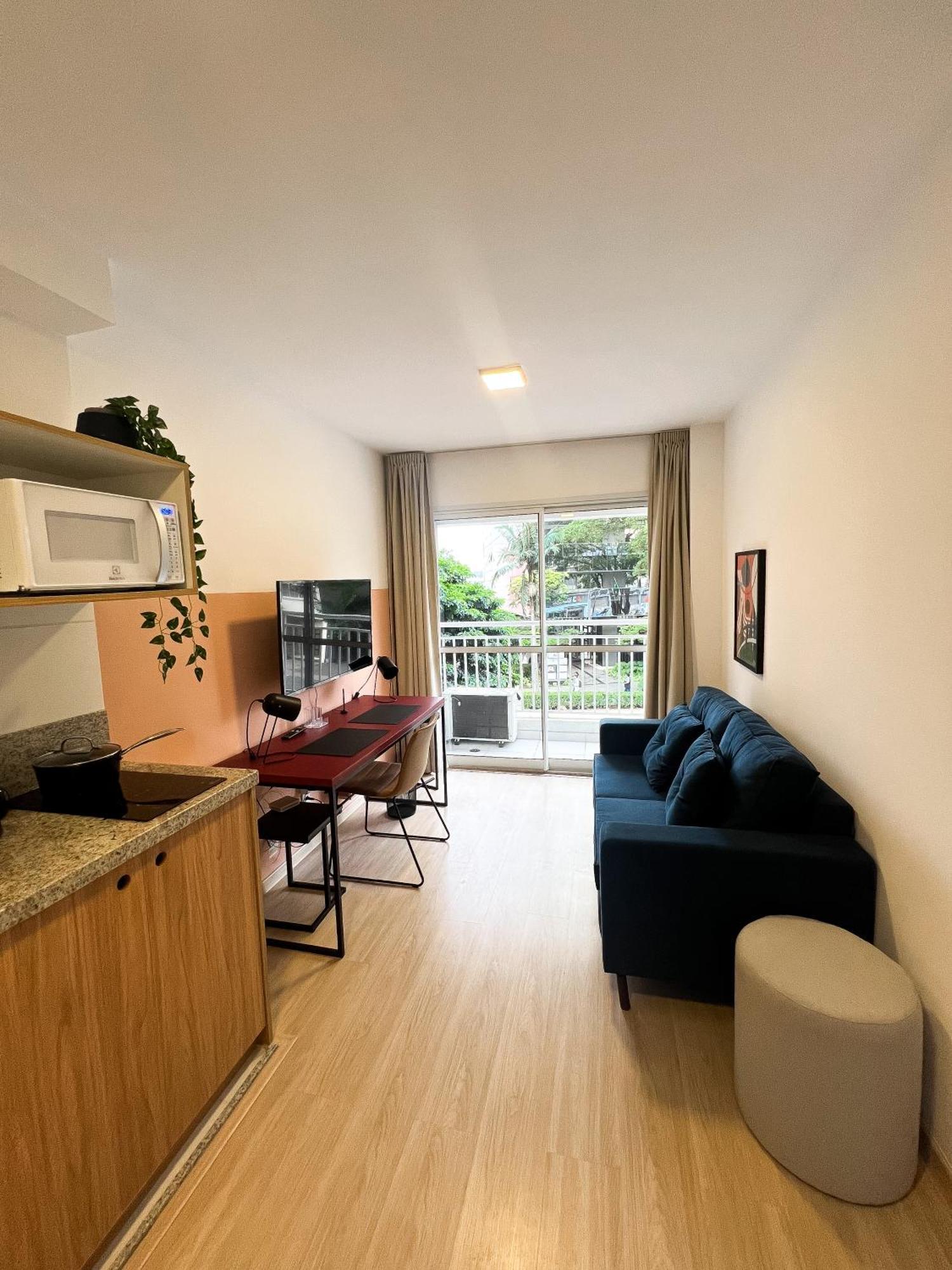 Apartment Aconchegante 1 A 250m Do Metro - Liberdade,