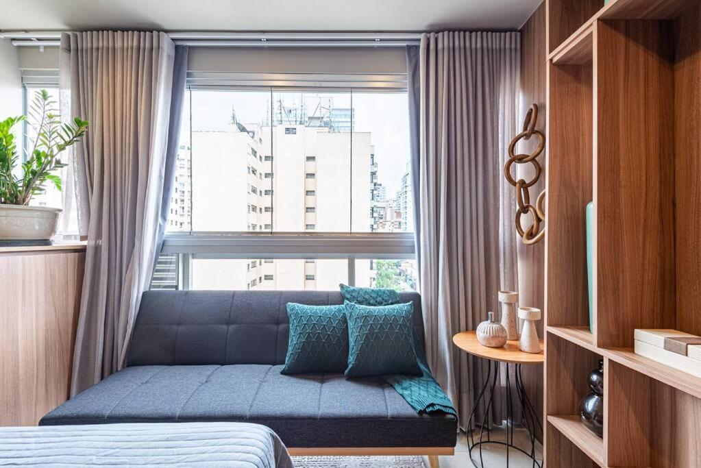 Lindo Apto Studio Na R Augusta Para 3 Pessoas, Com Estacionamento! Apartment Sao Paulo