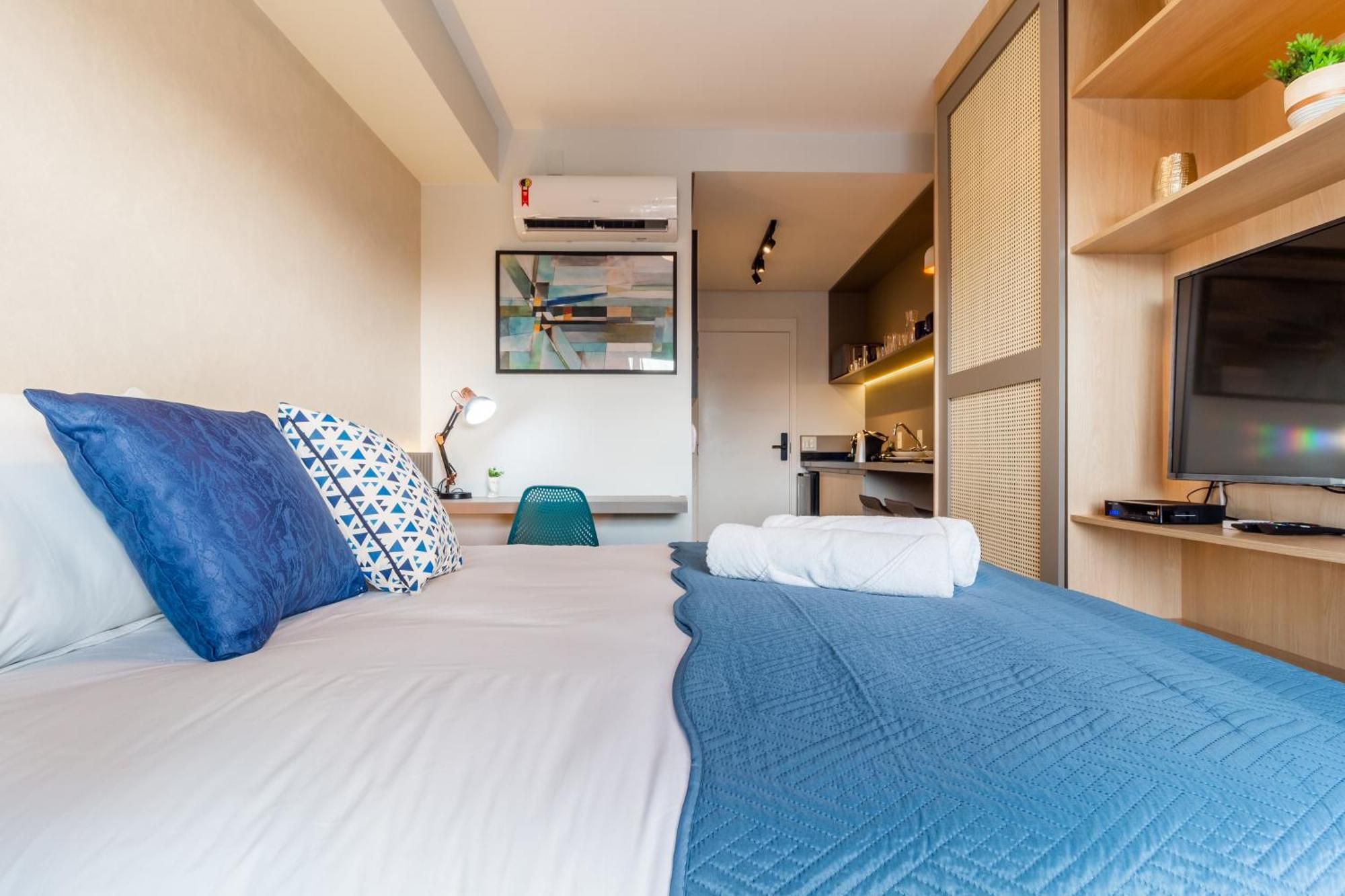 Apartment No Ponto De Moema Garagem Lazer E Metro Perto Wifi Gratis