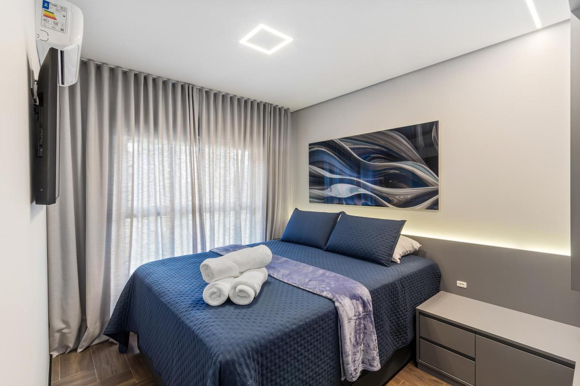 Apartamento Magnifico Apto Luxo 50m2 Com Vaga Garagem