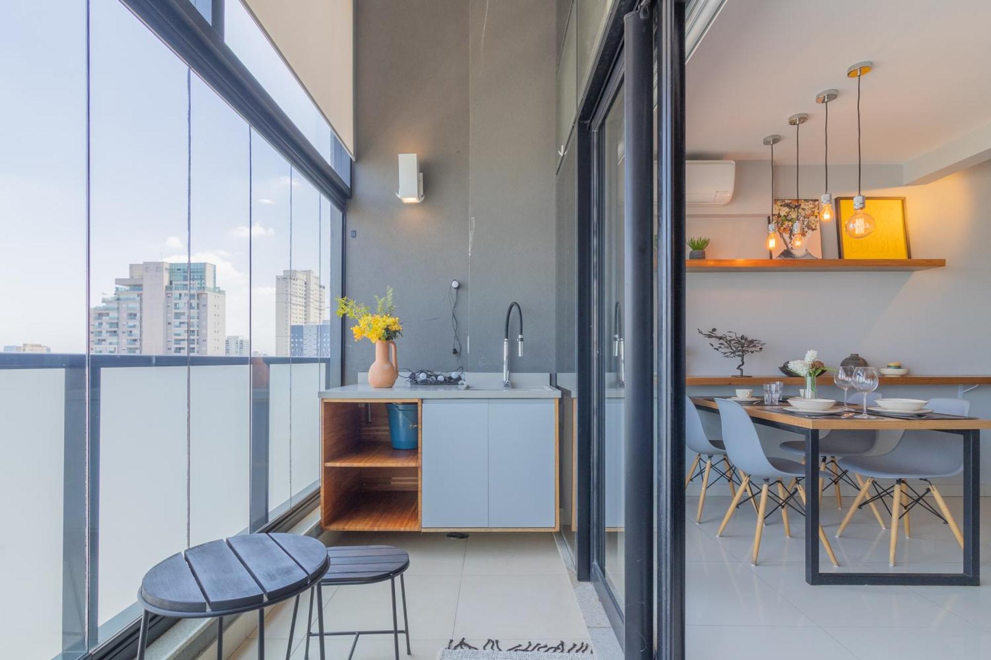 Duplex Excepcional No Campo Belo: Luxo Em 60m² Apartment Sao Paulo