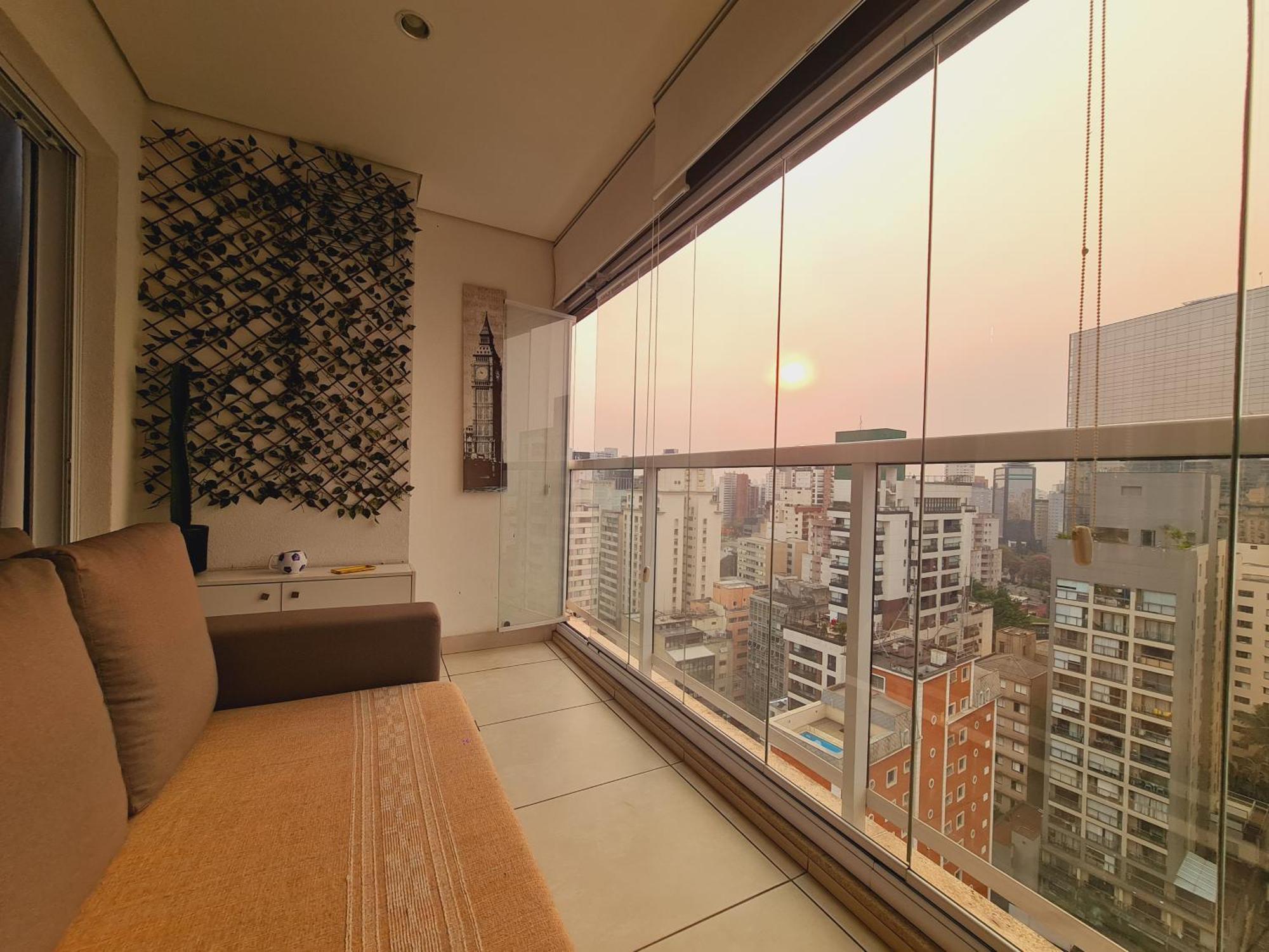 Apartment Studio Moderno & Rooftop Incrivel Augusta *