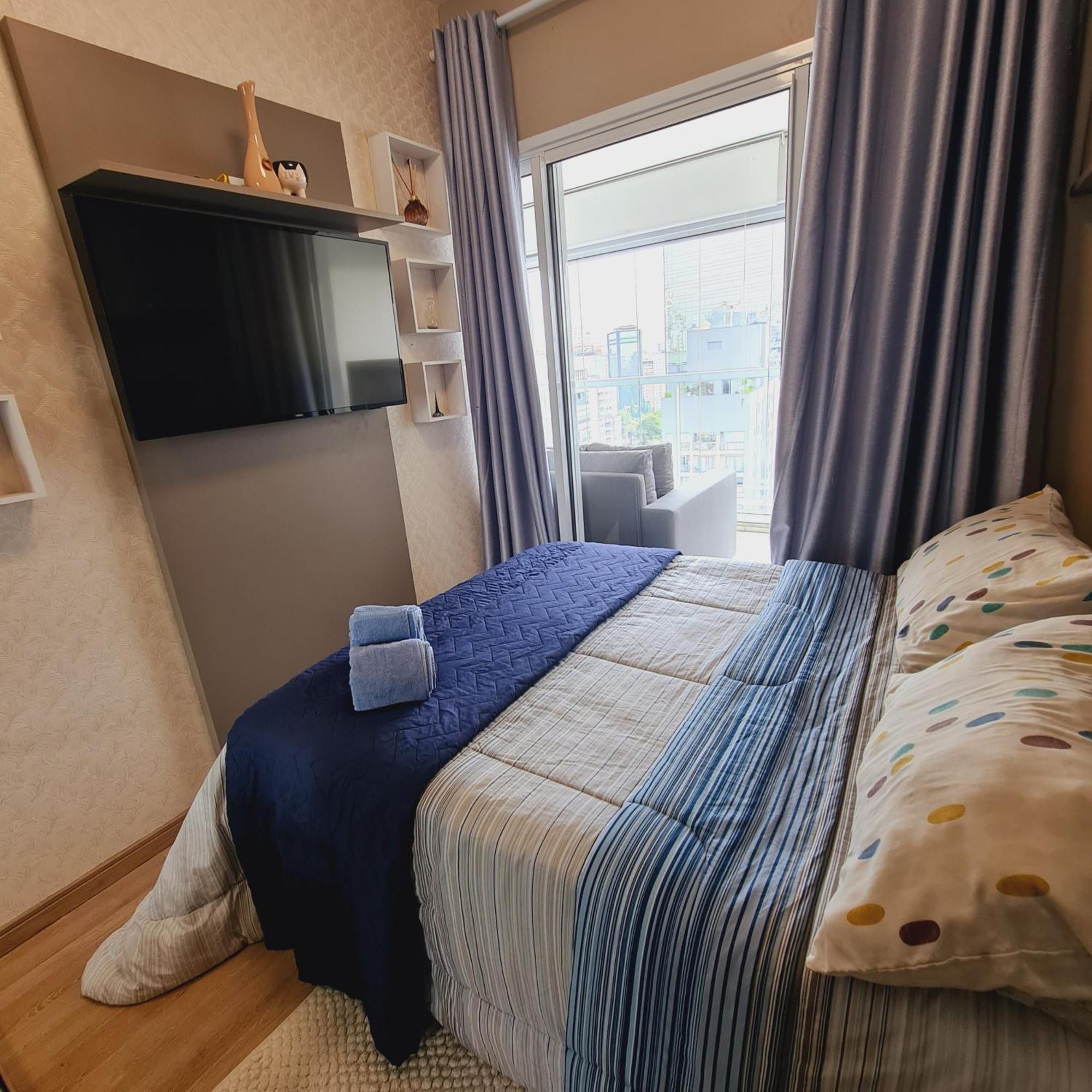 Studio Moderno & Rooftop Incrivel Augusta Apartment