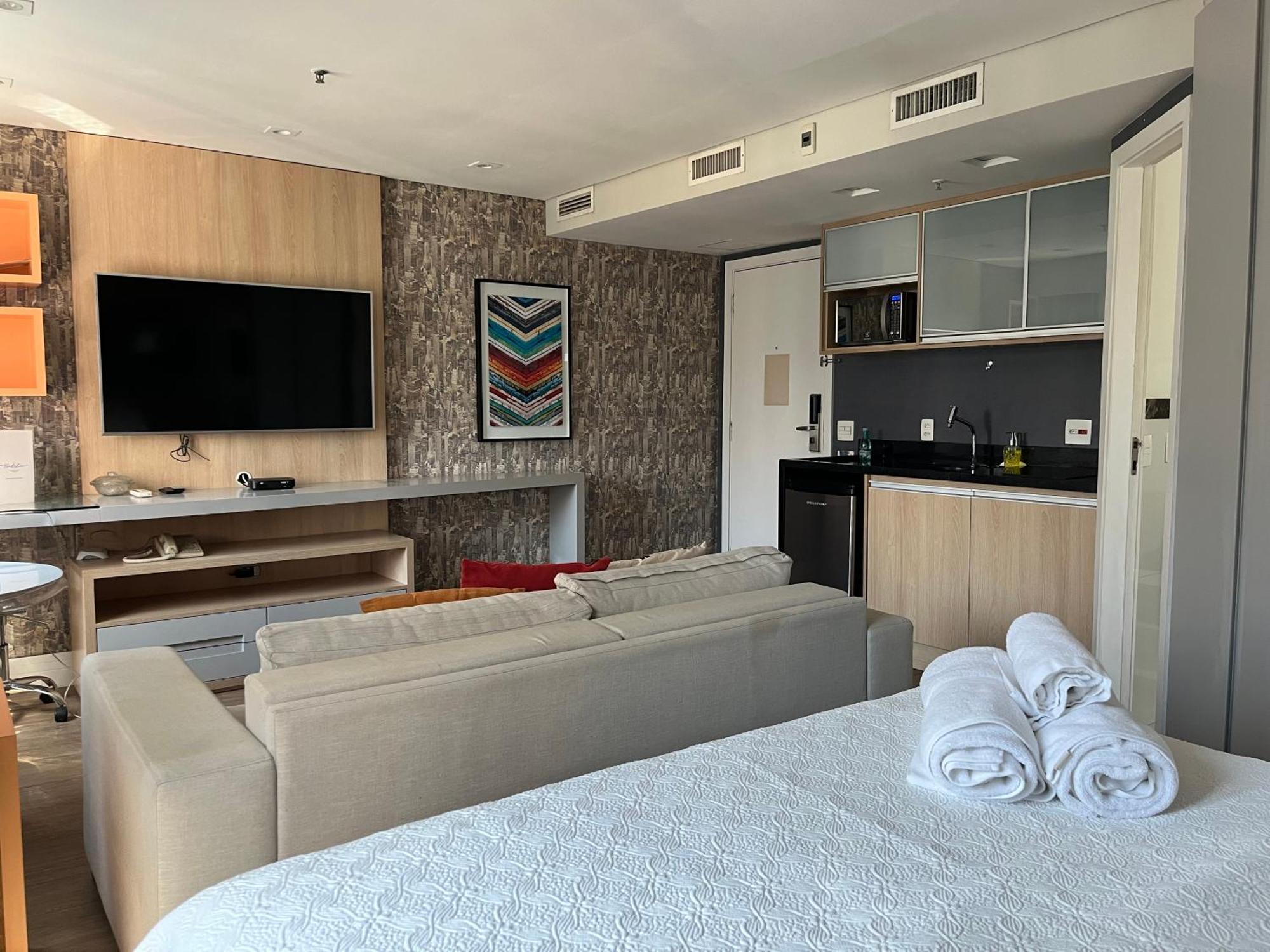 Aparthotel De Em Frente Ao Shopping Olimpia