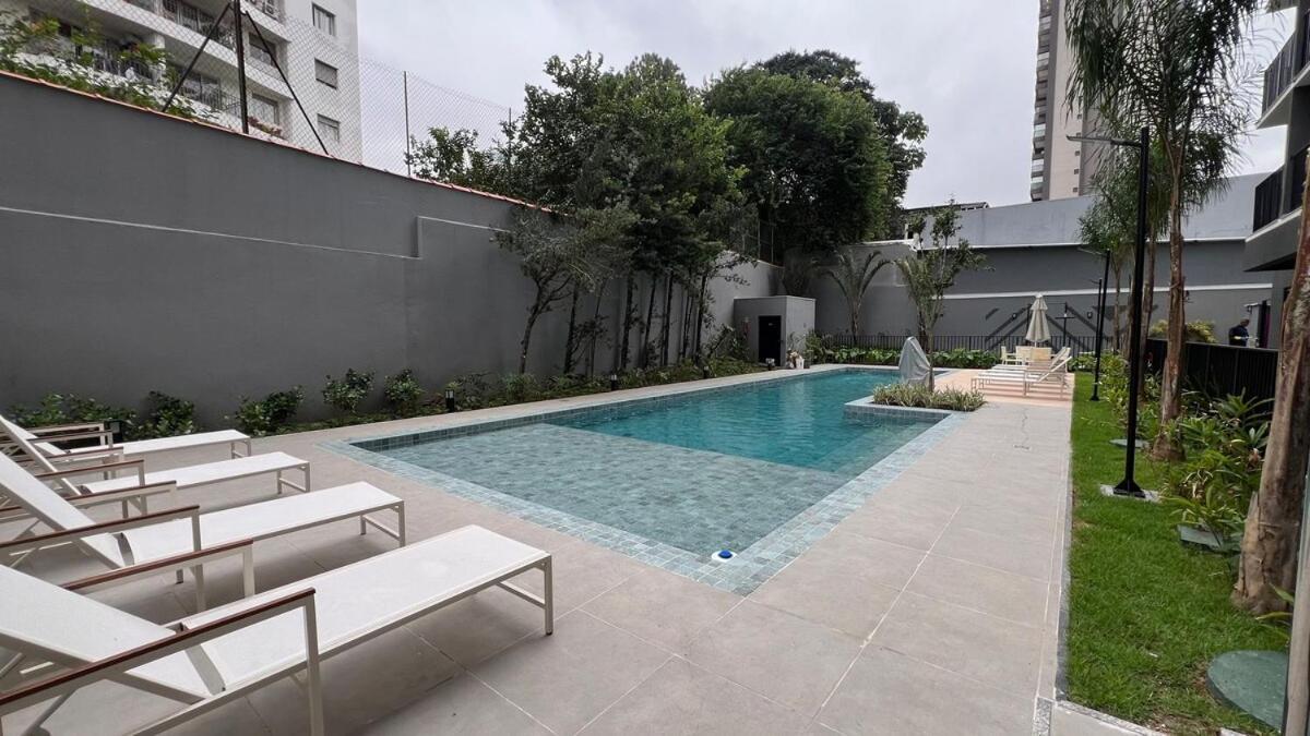 Prox Ao Shopping Eldorado E Metro Faria Com Piscina E Academia Apartment São Paulo