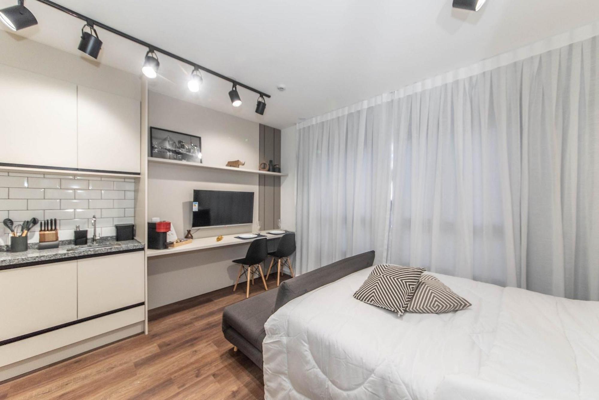 Prime 30 Estudio Conforto Brooklin By Oba Apartemen *