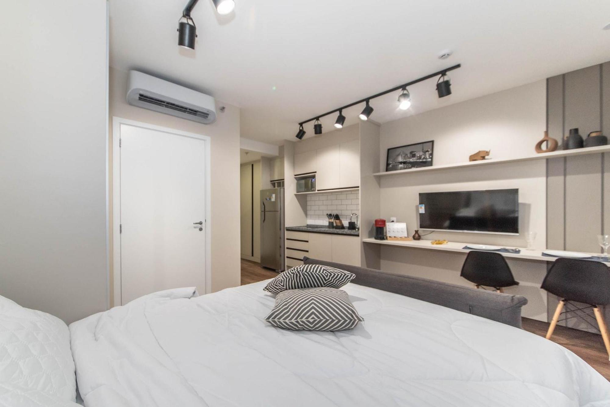 Prime 30 Estudio Conforto Brooklin By Oba Apartemen Sao Paulo