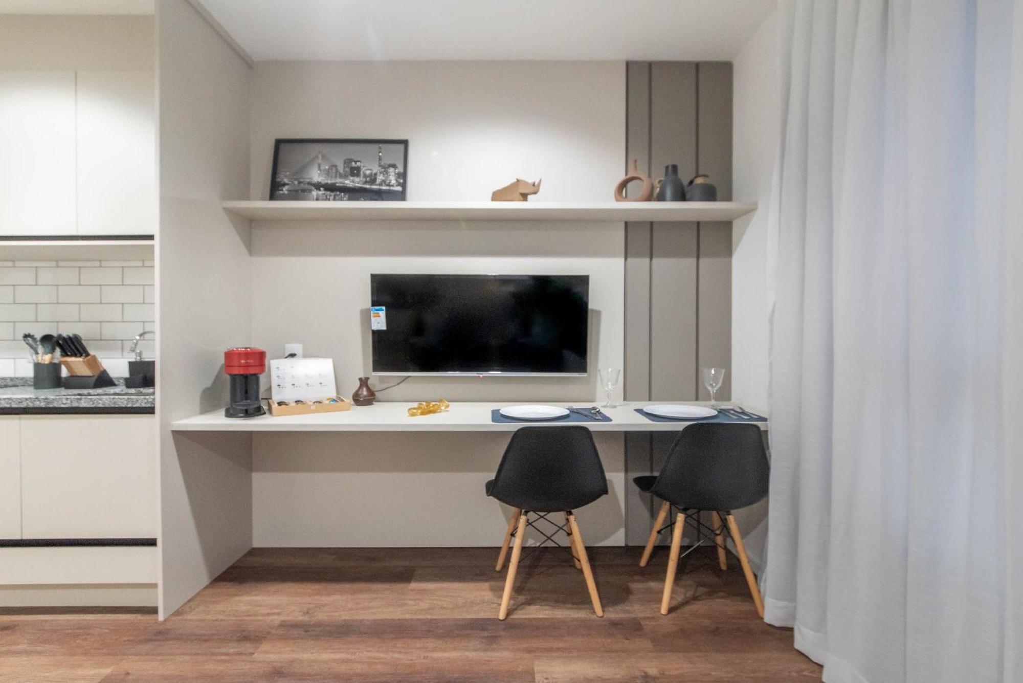 Apartemen Prime 30 Estudio Conforto Brooklin By Oba Sao Paulo