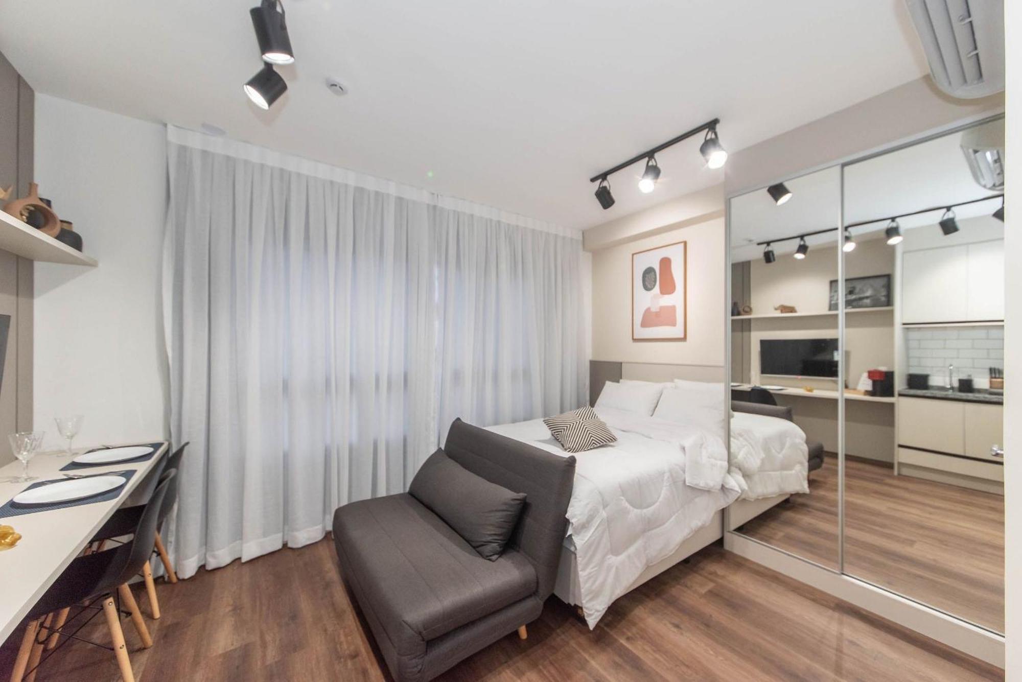 Prime 30 Estudio Conforto Brooklin By Oba Apartemen Sao Paulo