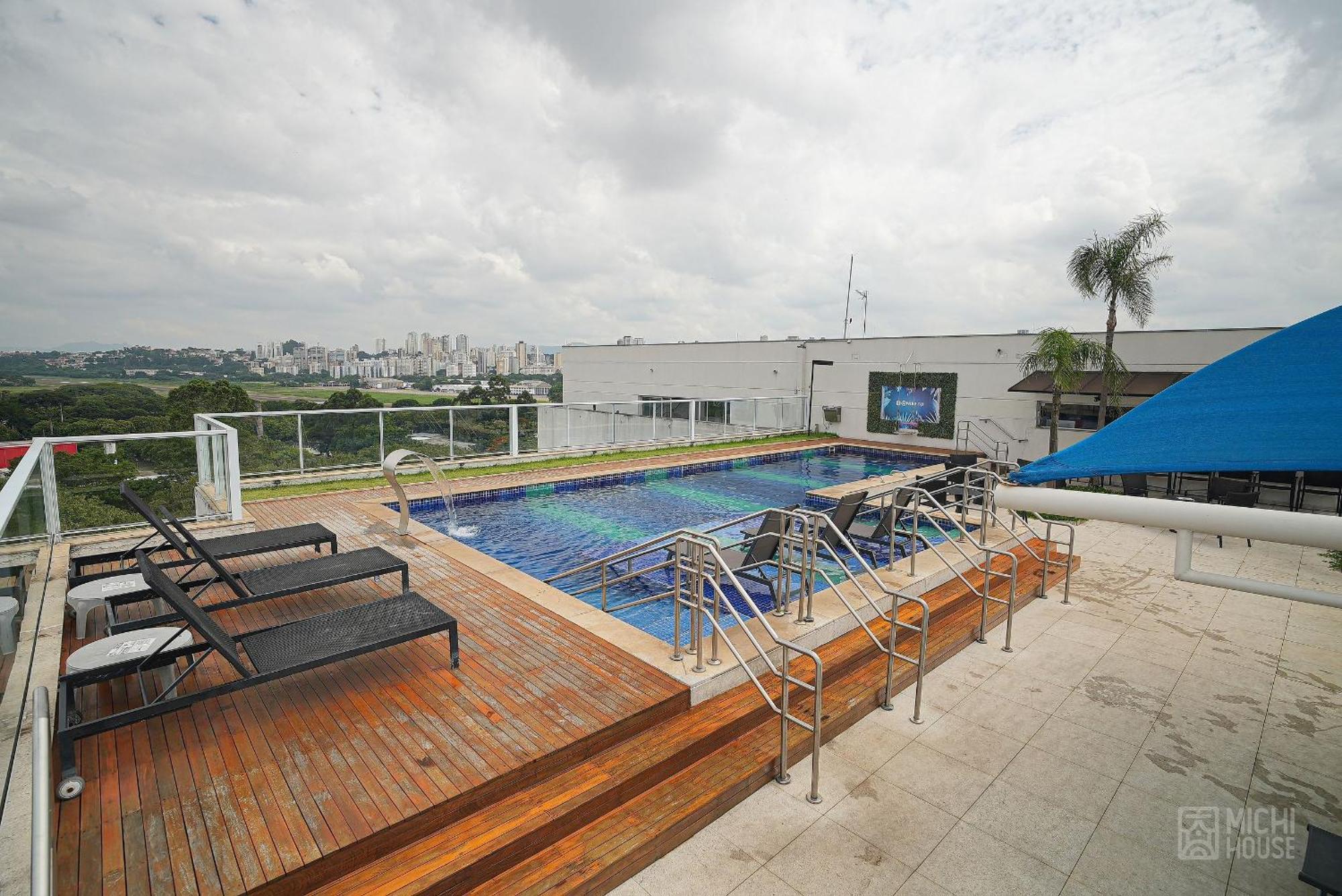 Apartment Expocn - Anhembi Metro Tiete - Piscina 24 *