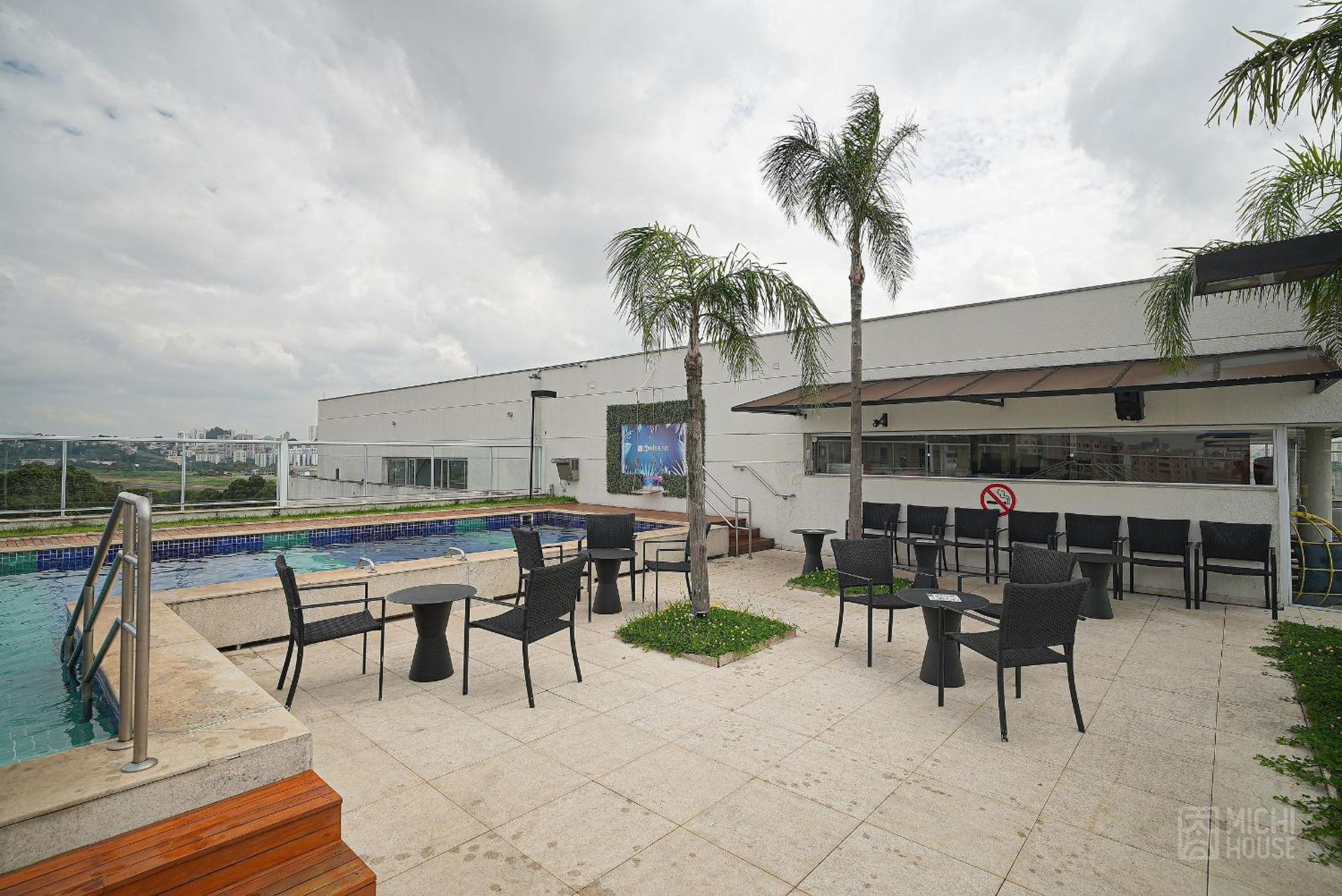 Apartment Expocn - Anhembi Metro Tiete - Piscina 24