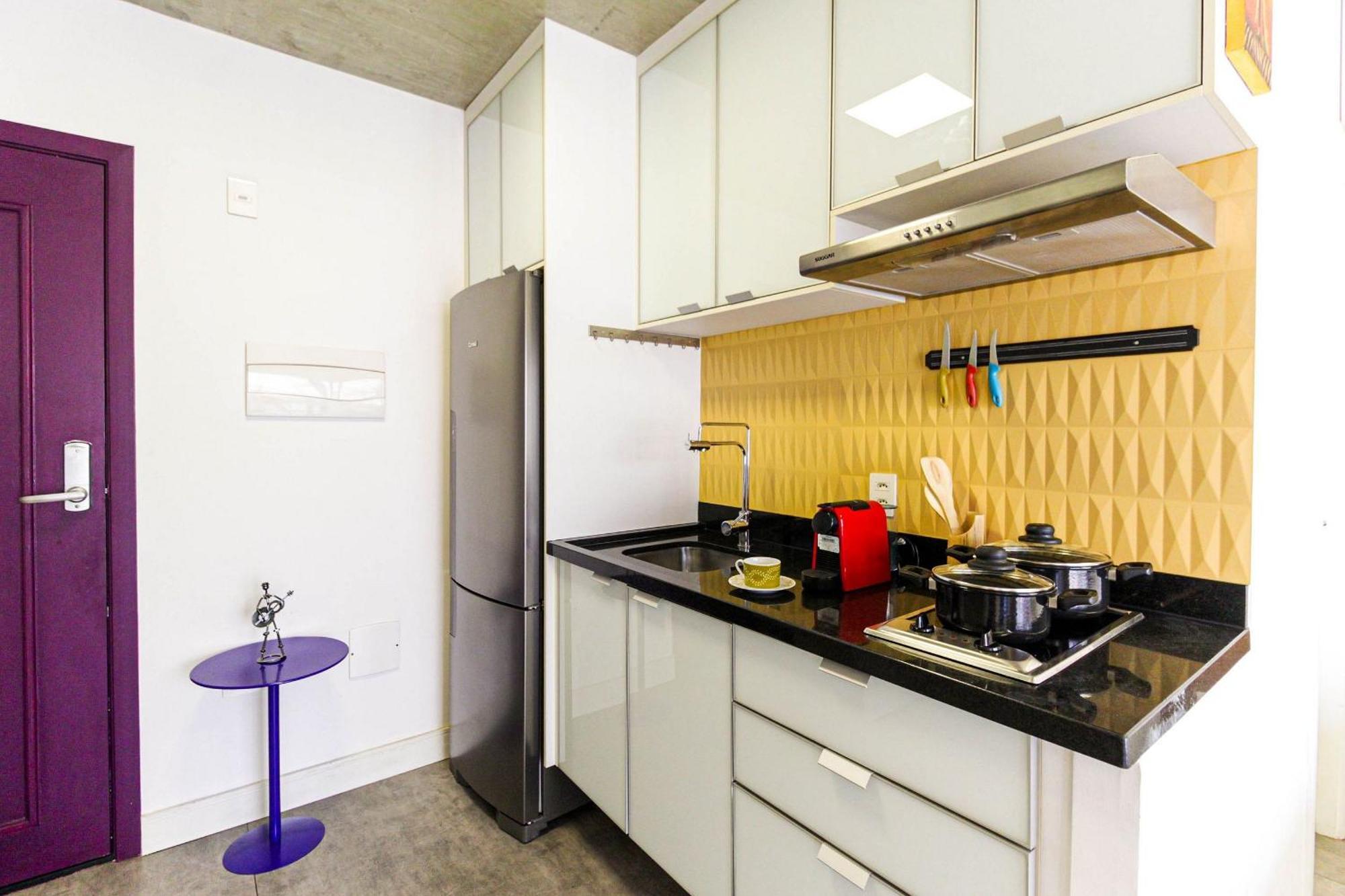 Bk407 - Aconchegante | Metro Republica Apartment *