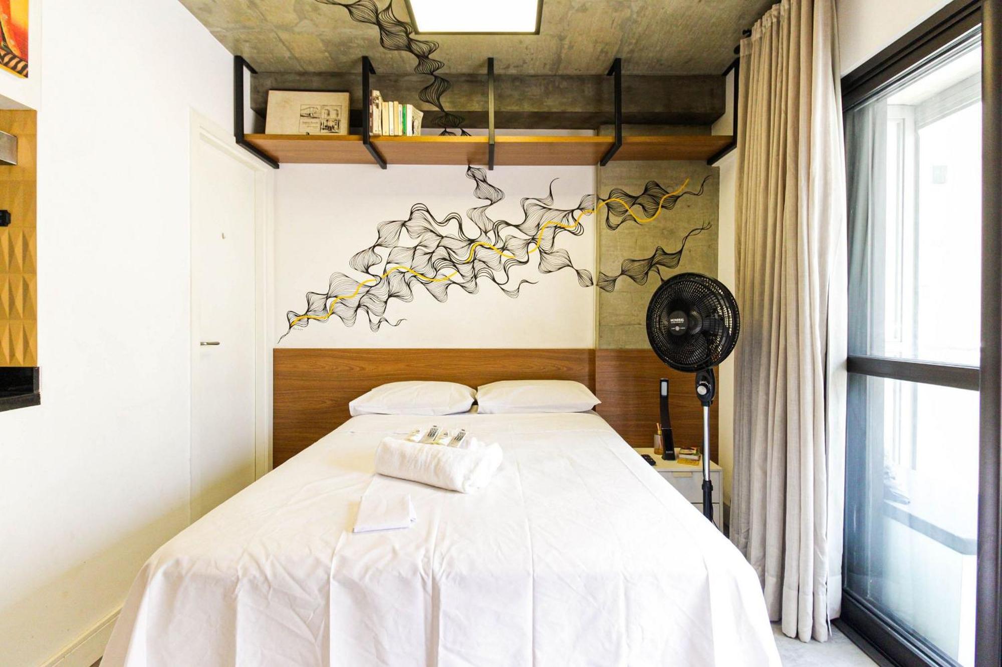 Bk407 - Aconchegante | Metro Republica Apartment Sao Paulo