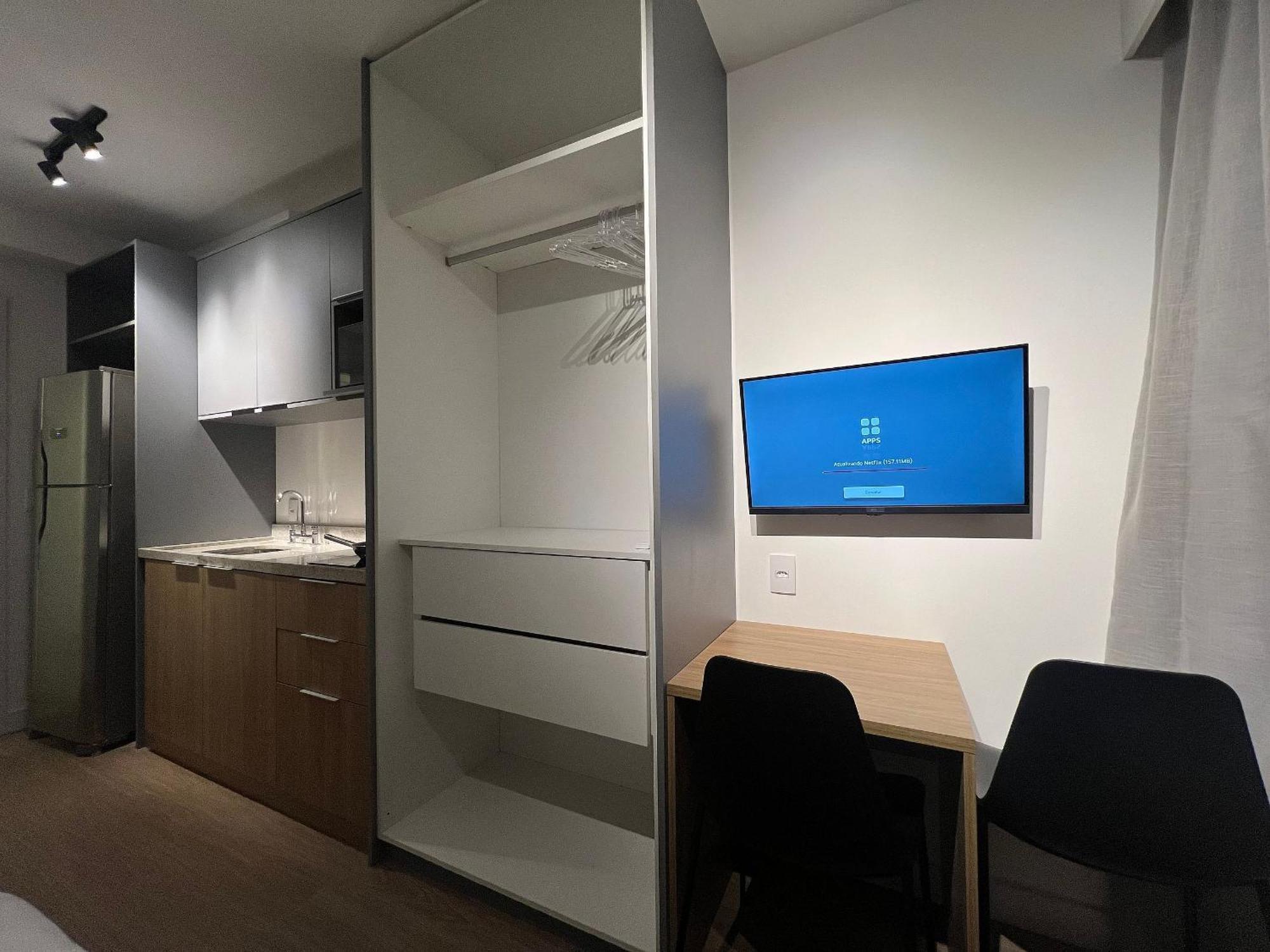 Maravilhoso Vl Mariana Wf/ac Metro Apartemen Sao Paulo