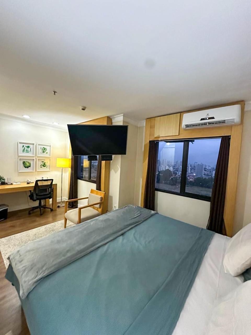 Flat Com Conforto E Requinte Em Frente Aeroporto - H1001 Căn hộ