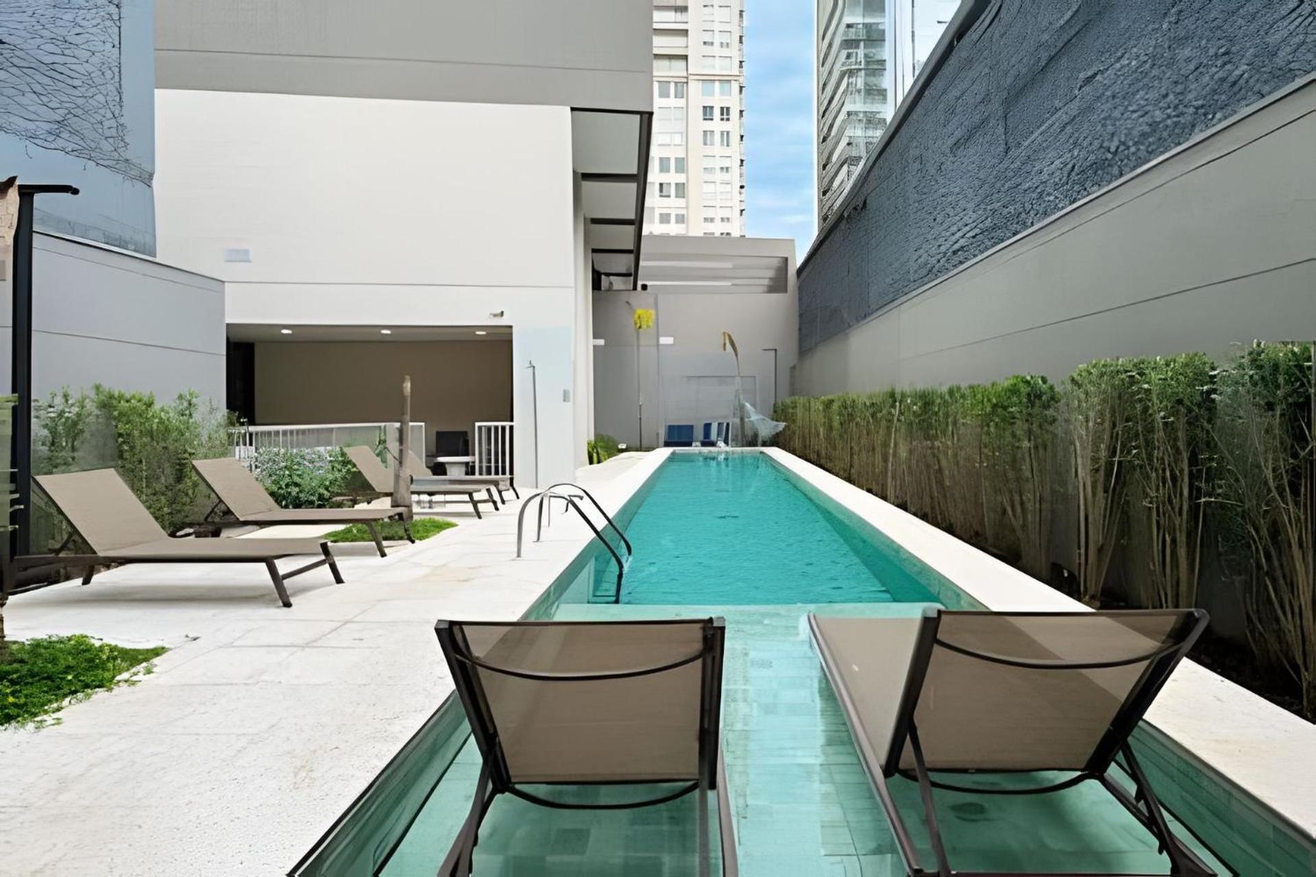 Căn hộ Pinheiros I Faria Lima, Apto Studio, 50m Metro, Piscina, Wi-fi