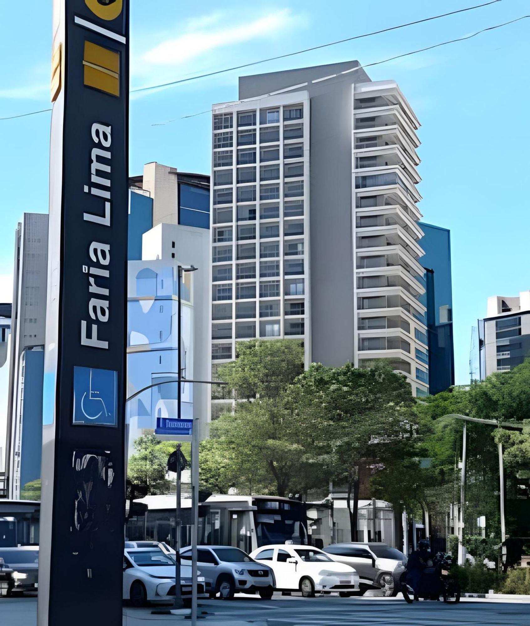 Pinheiros I Faria Lima, Apto Studio, 50m Metro, Piscina, Wi-fi Căn hộ São Paulo