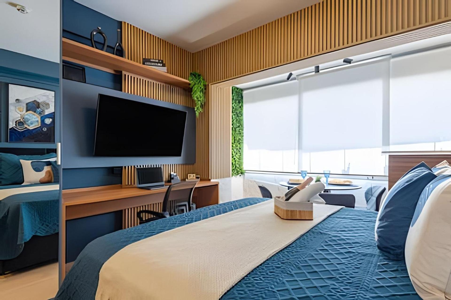Pinheiros I Faria Lima, Apto Studio, 50m Metro, Piscina, Wi-fi Căn hộ São Paulo