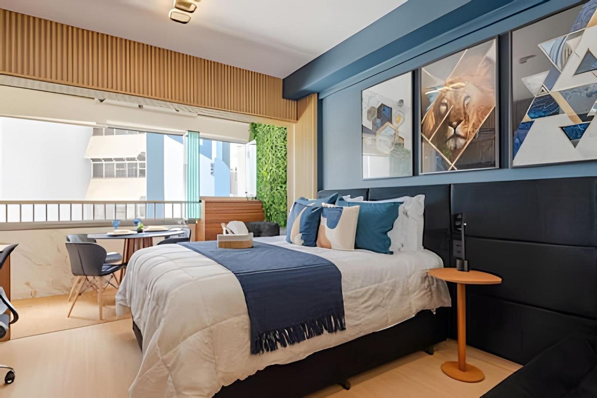 Pinheiros I Faria Lima, Apto Studio, 50m Metro, Piscina, Wi-fi Căn hộ São Paulo