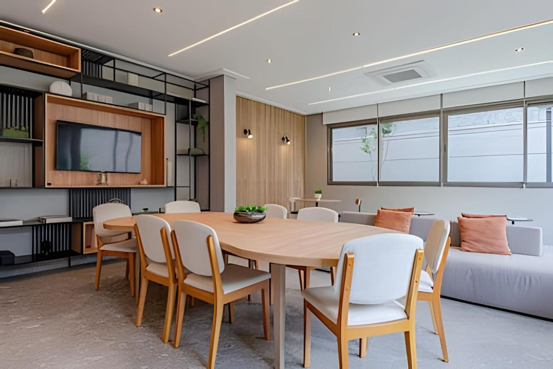 Pinheiros I Faria Lima, Apto Studio, 50m Metro, Piscina, Wi-fi Căn hộ São Paulo