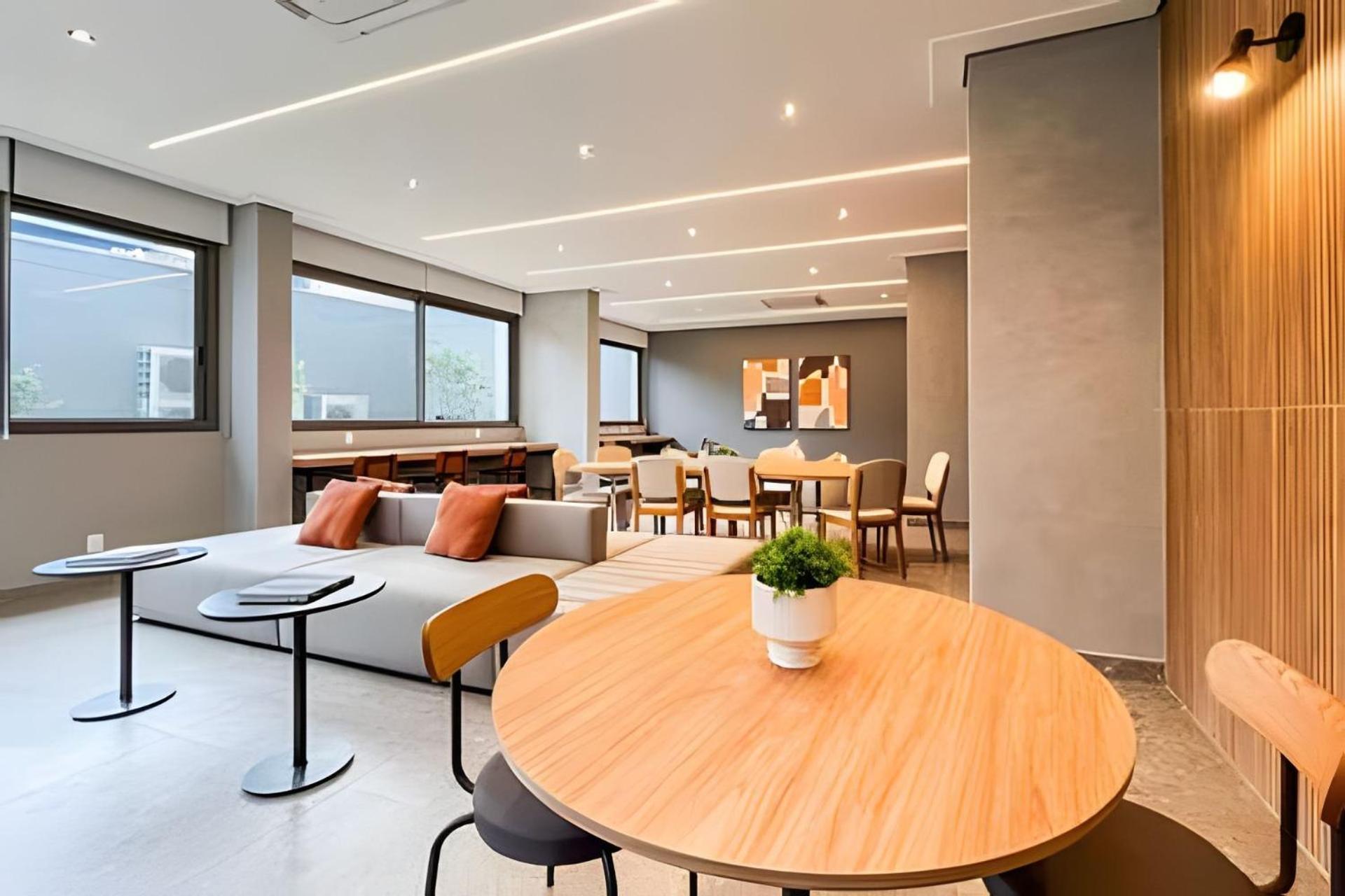 Căn hộ Pinheiros I Faria Lima, Apto Studio, 50m Metro, Piscina, Wi-fi