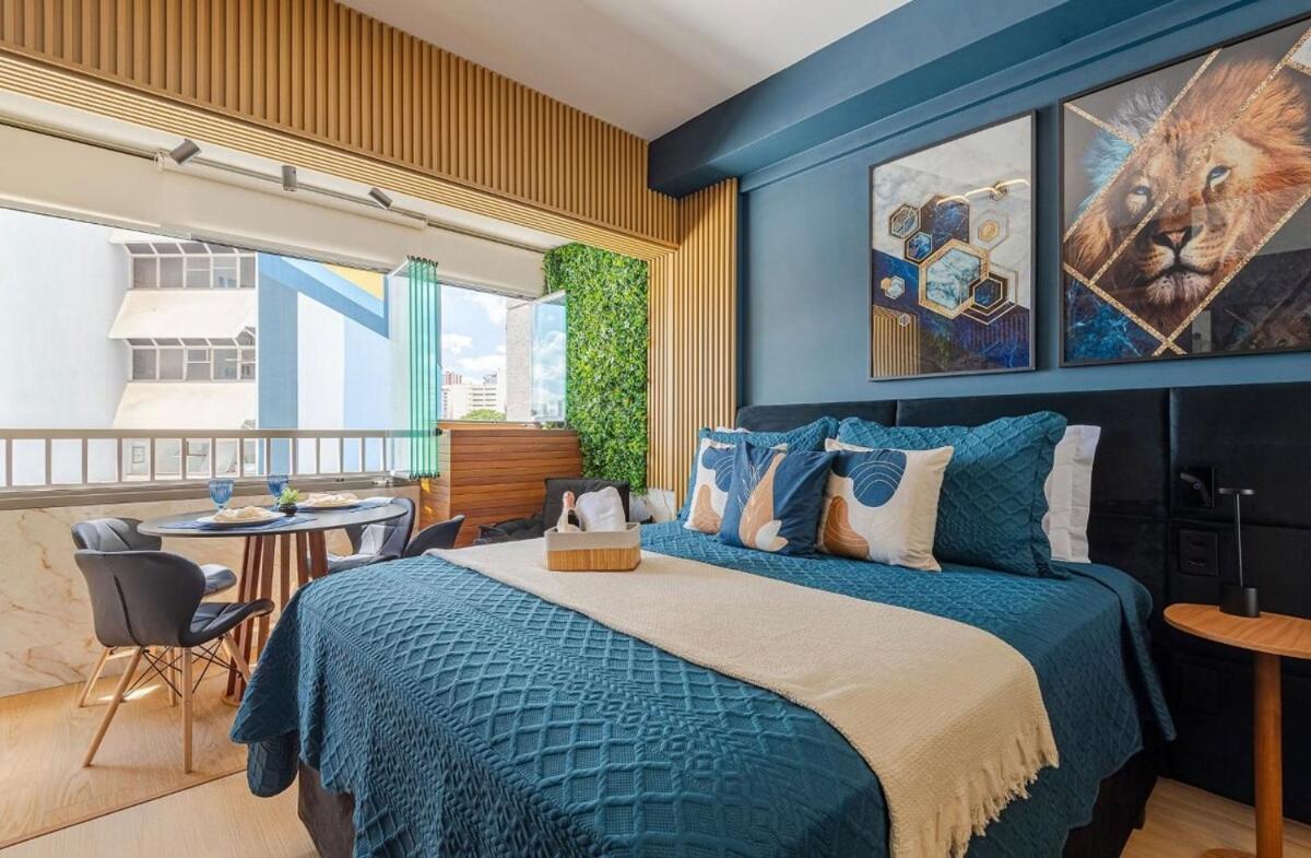 Pinheiros I Faria Lima, Apto Studio, 50m Metro, Piscina, Wi-fi Căn hộ