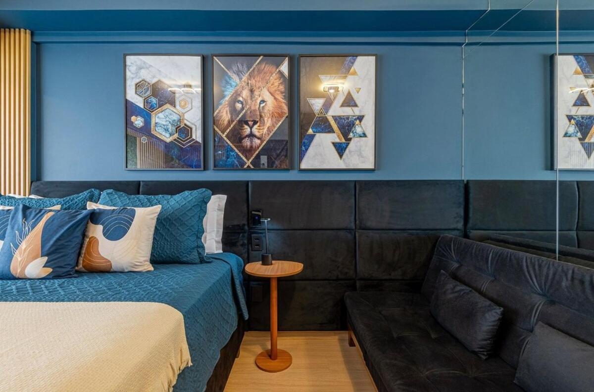 Căn hộ Pinheiros I Faria Lima, Apto Studio, 50m Metro, Piscina, Wi-fi *