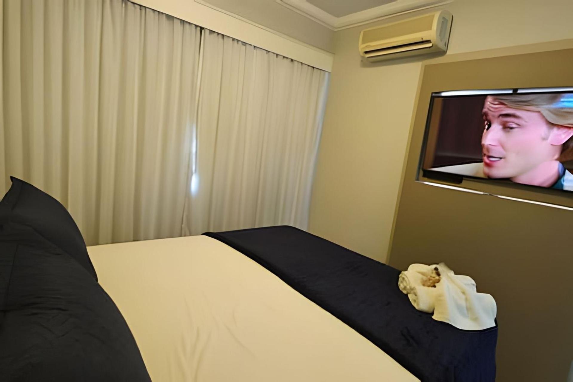 Hotel Flat Palace Com Cozinha E Sacada *