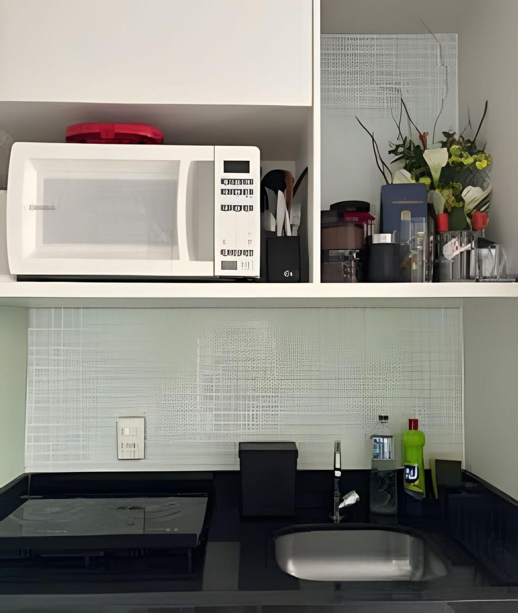 Flat Palace Com Cozinha E Sacada * Sao Paulo