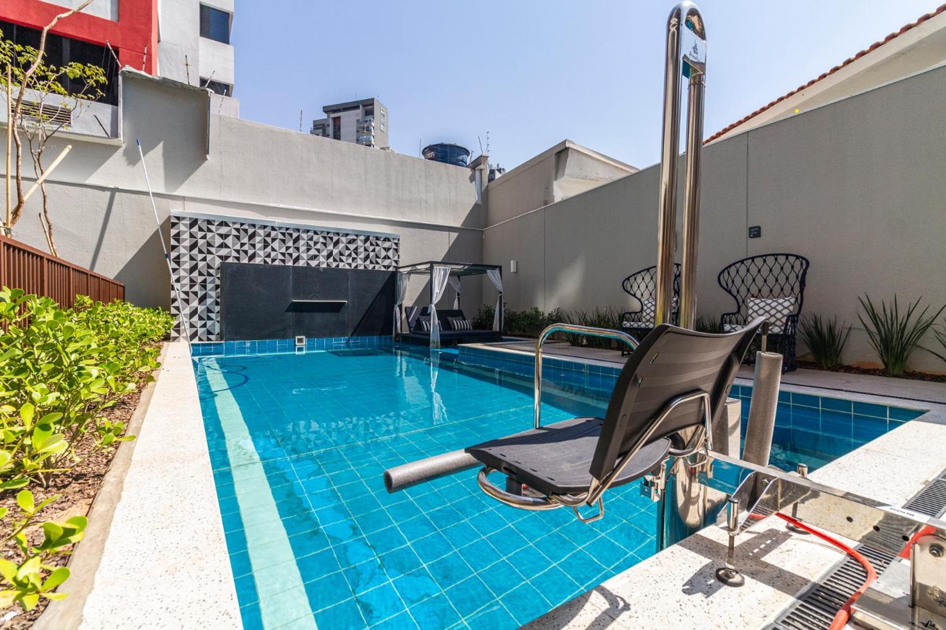 Apartment Ap Luxo Com Vaga & Piscina Prox Morumbi E Faria Lima Sao Paulo