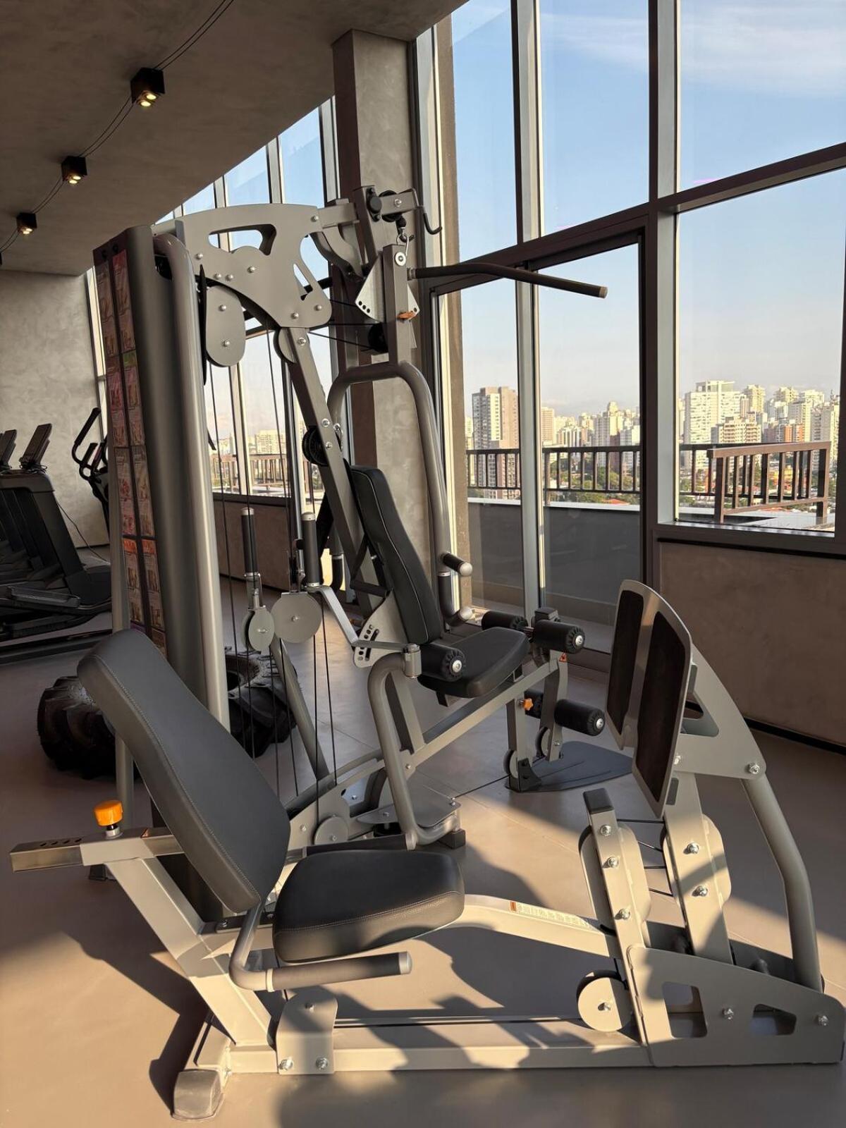 Apartment Com Estacao De Trabalho E Vista Proximo A Faria Lima E Congonhas