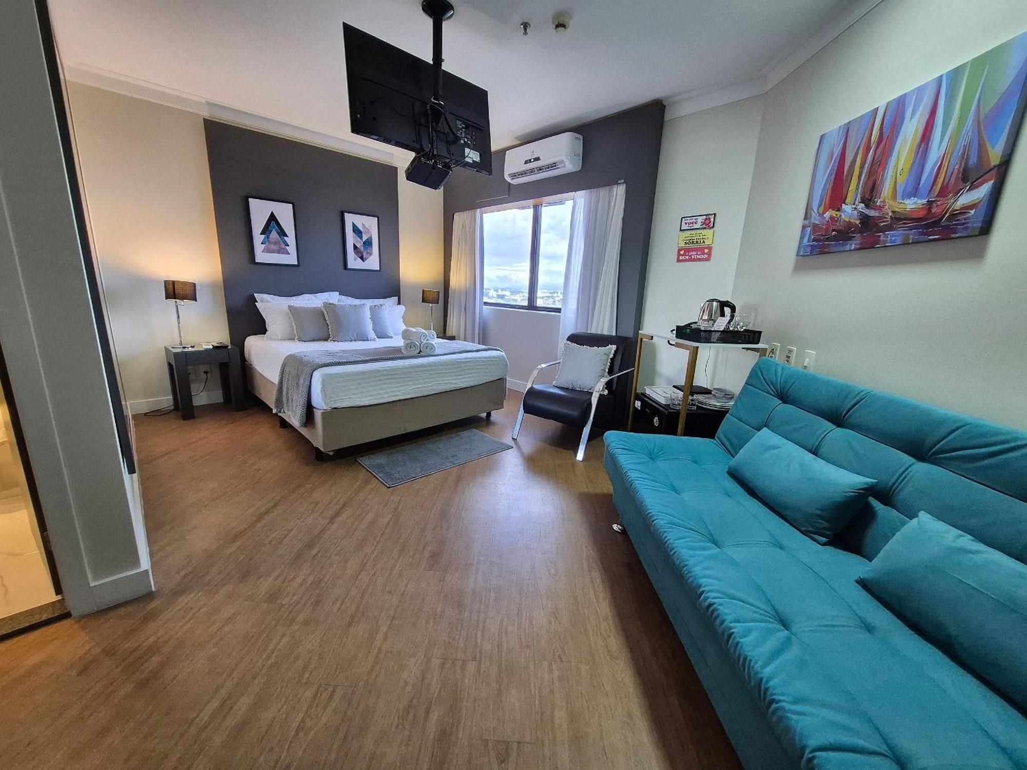 Luxo Congonhas Com Sofa Cama Sao Paulo