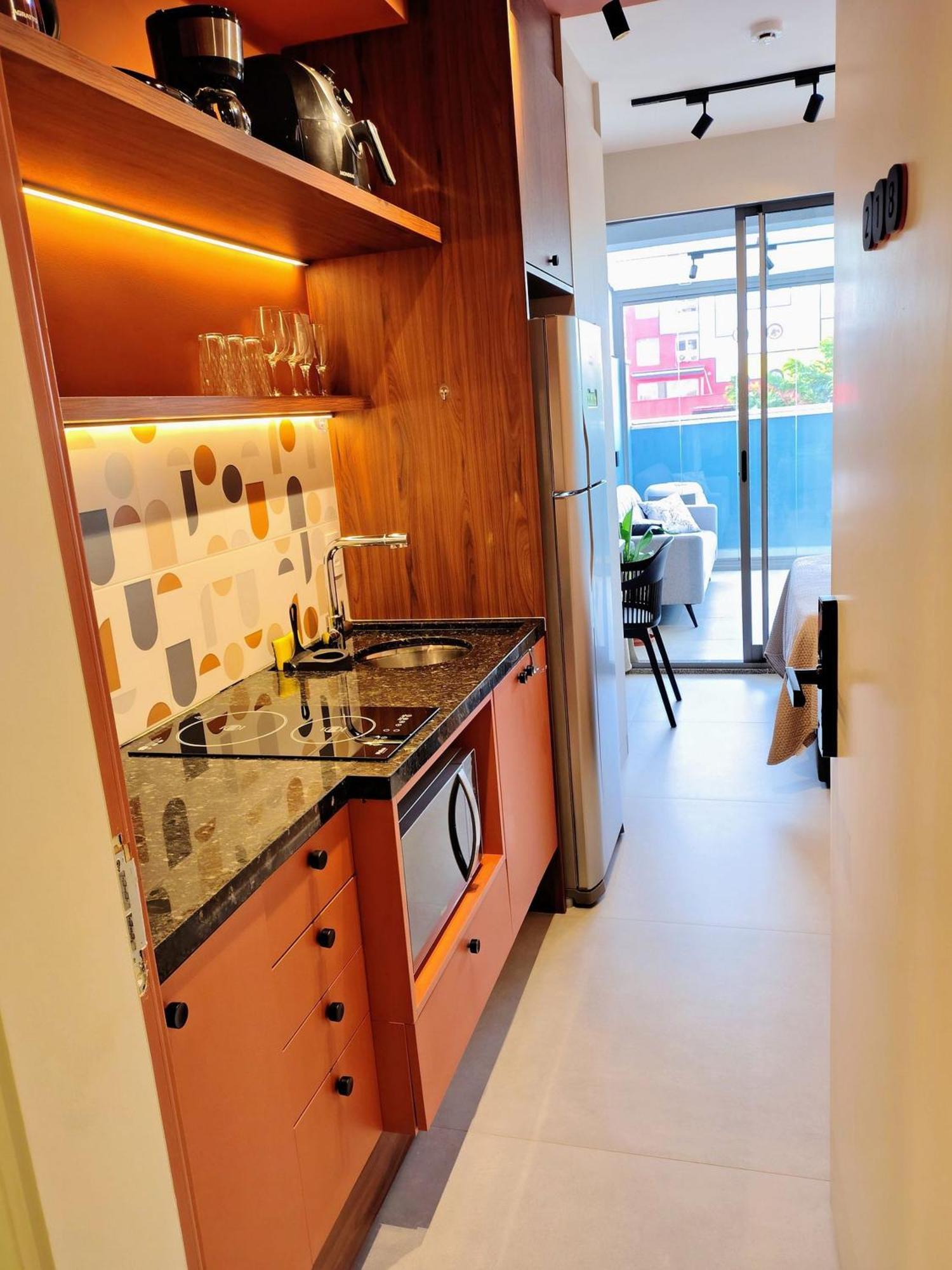 Estudio Com Terraco - Santo Amaro Apartment *